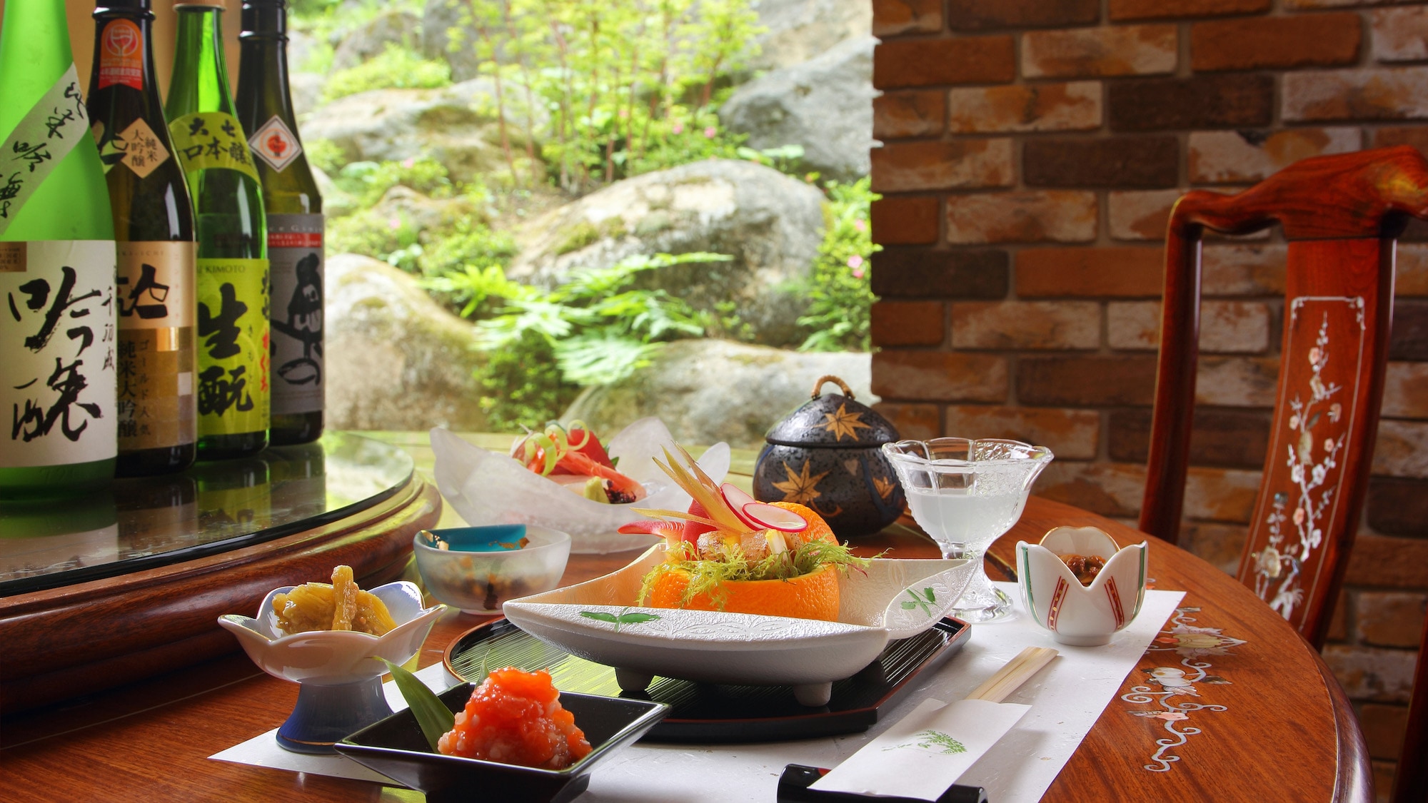 Enjoy seasonal cuisine in a cloud-like setting