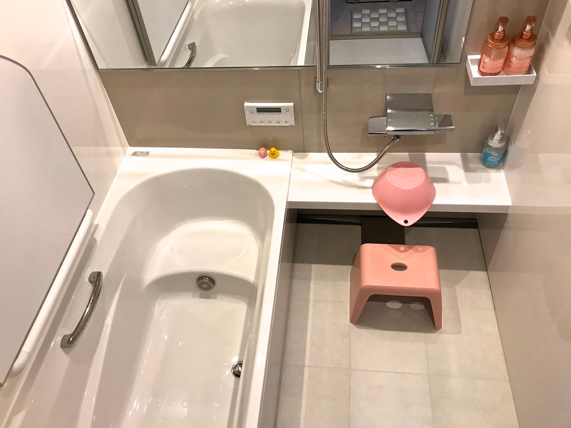 First floor shared bath