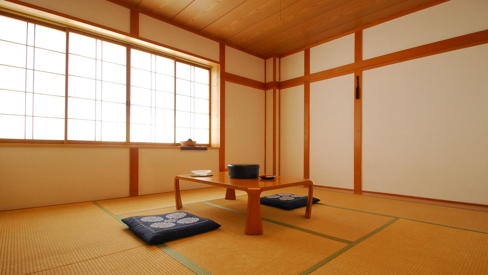*Kamar bergaya Jepang (8 tikar tatami) / Silakan bersantai dan melepas lelah