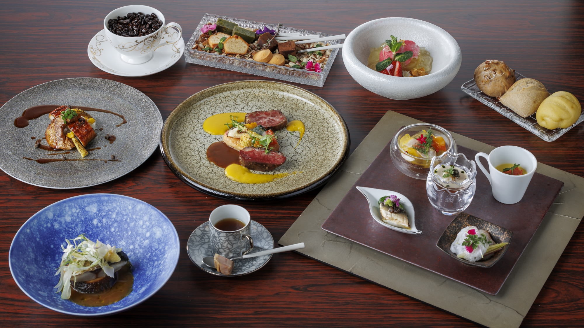 [Summer Kaiseki French] A luxurious French course with carefully selected ingredients *Image for illustration purposes