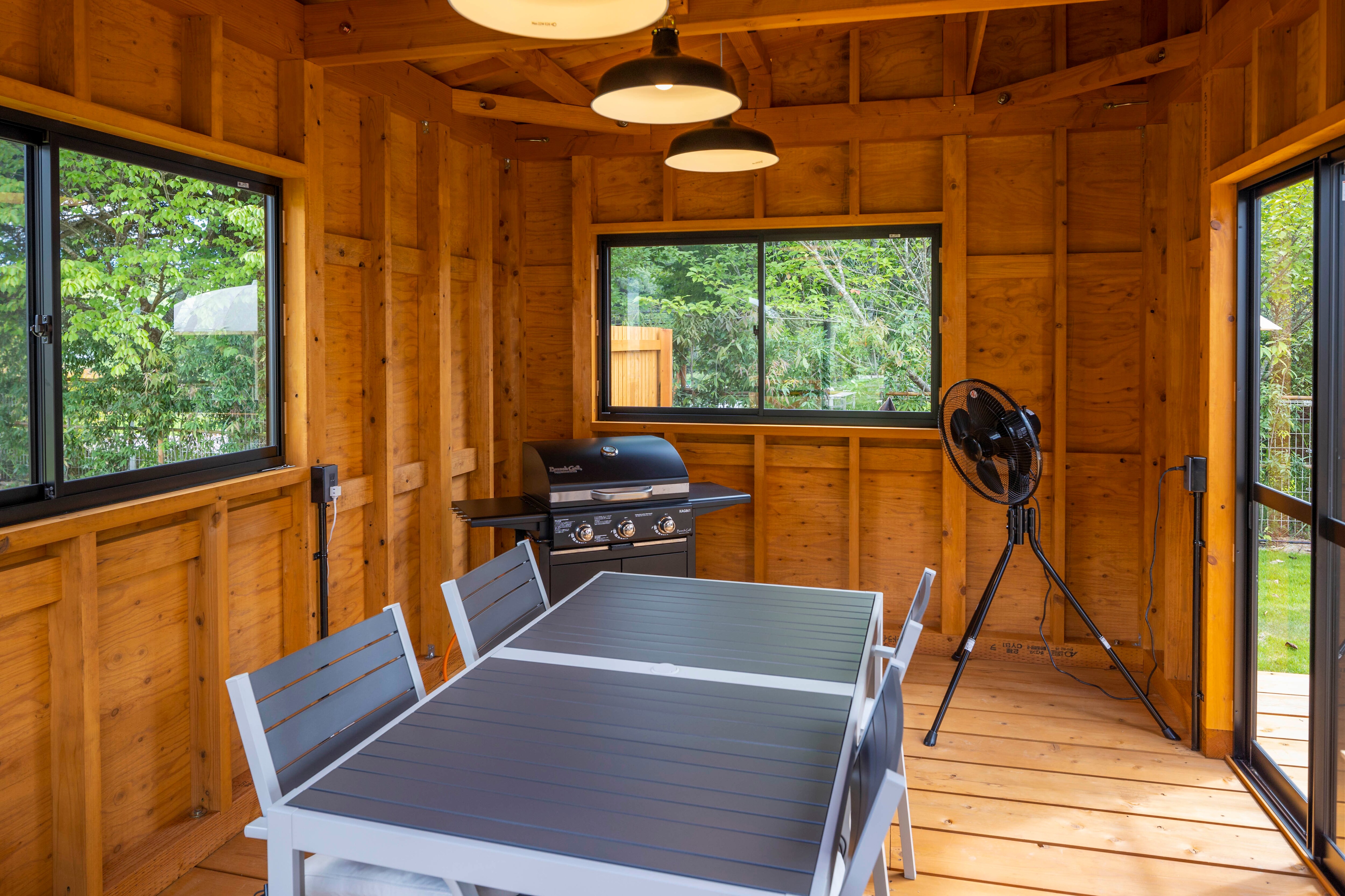 Inside the BBQ space