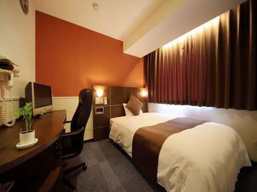 Business A type! Bed double type! Larger than a normal business hotel