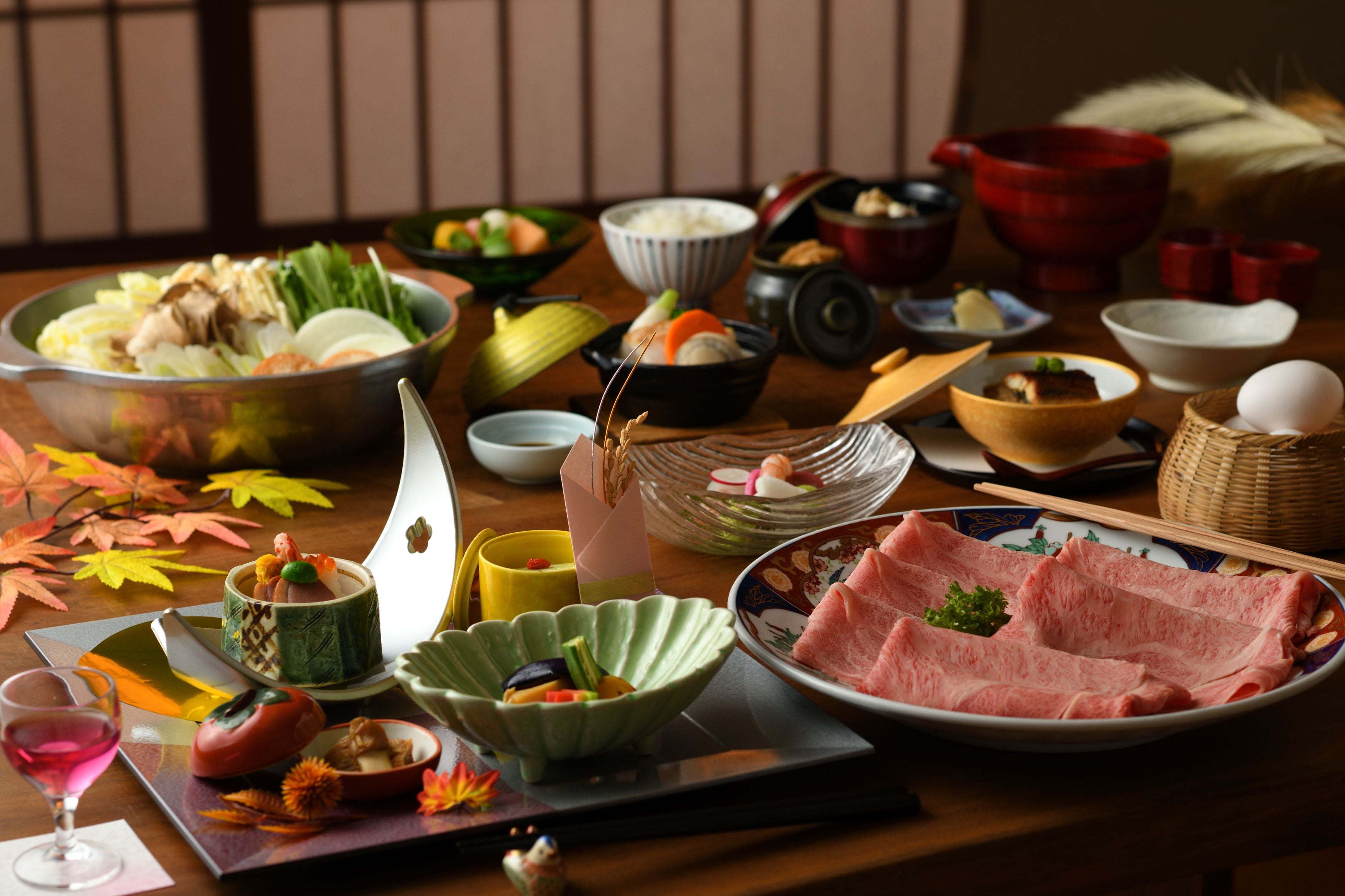 9 월 중순 무렵부터 가을의 식단에서 준비합니다.