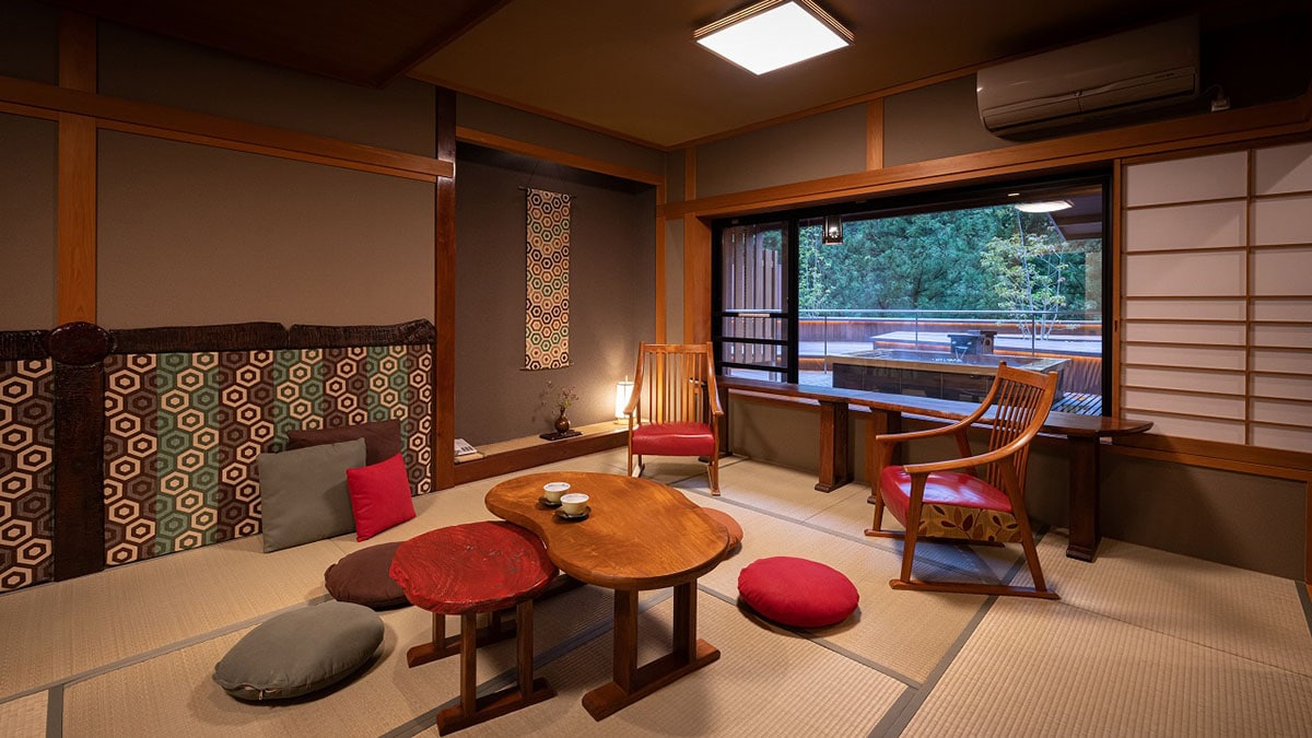 South Wing [Room with open-air bath] Room 203