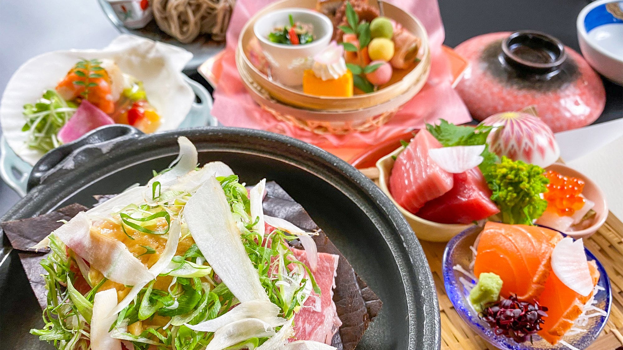 ◆【Bữa tối】Khóa học Kaiseki mùa xuân (Tiêu chuẩn)
