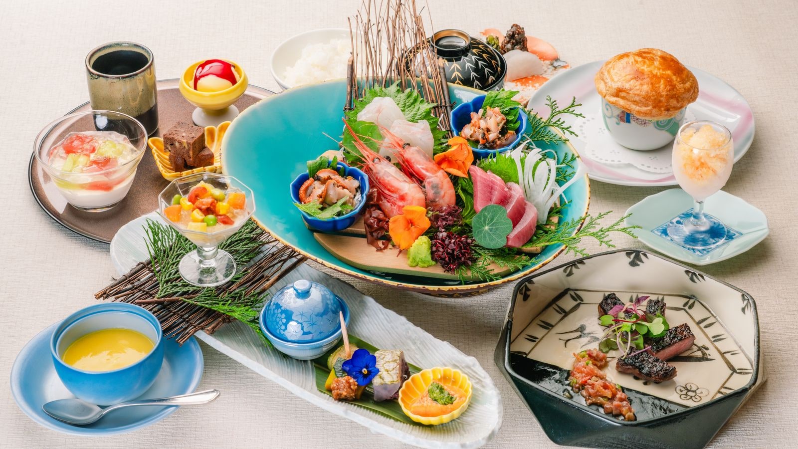 【夏季】長生館日式西式套餐（*照片僅供參考）