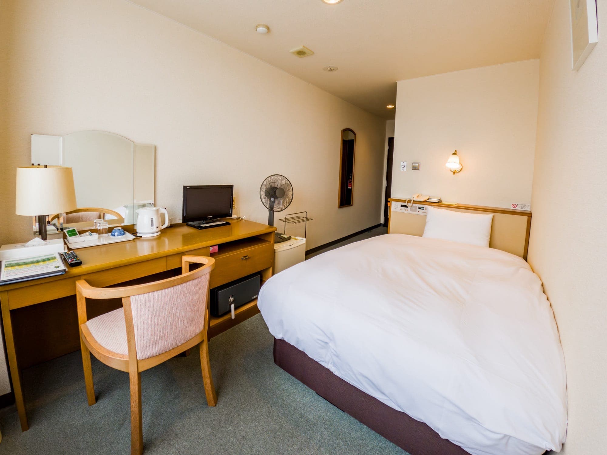 Asahikan single 14 meter persegi (tanpa AC)