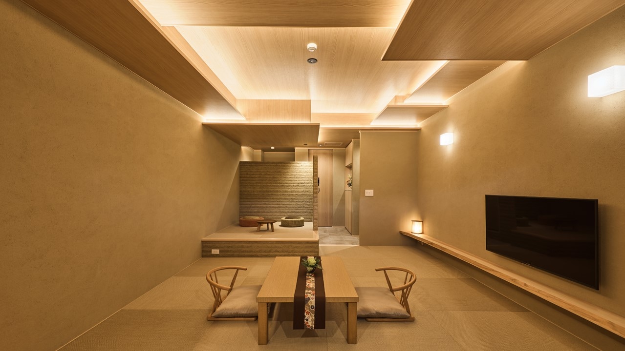[305] Guest room with an open-air bath and a view of Todaiji Temple and Mount Wakakusa《Koto》