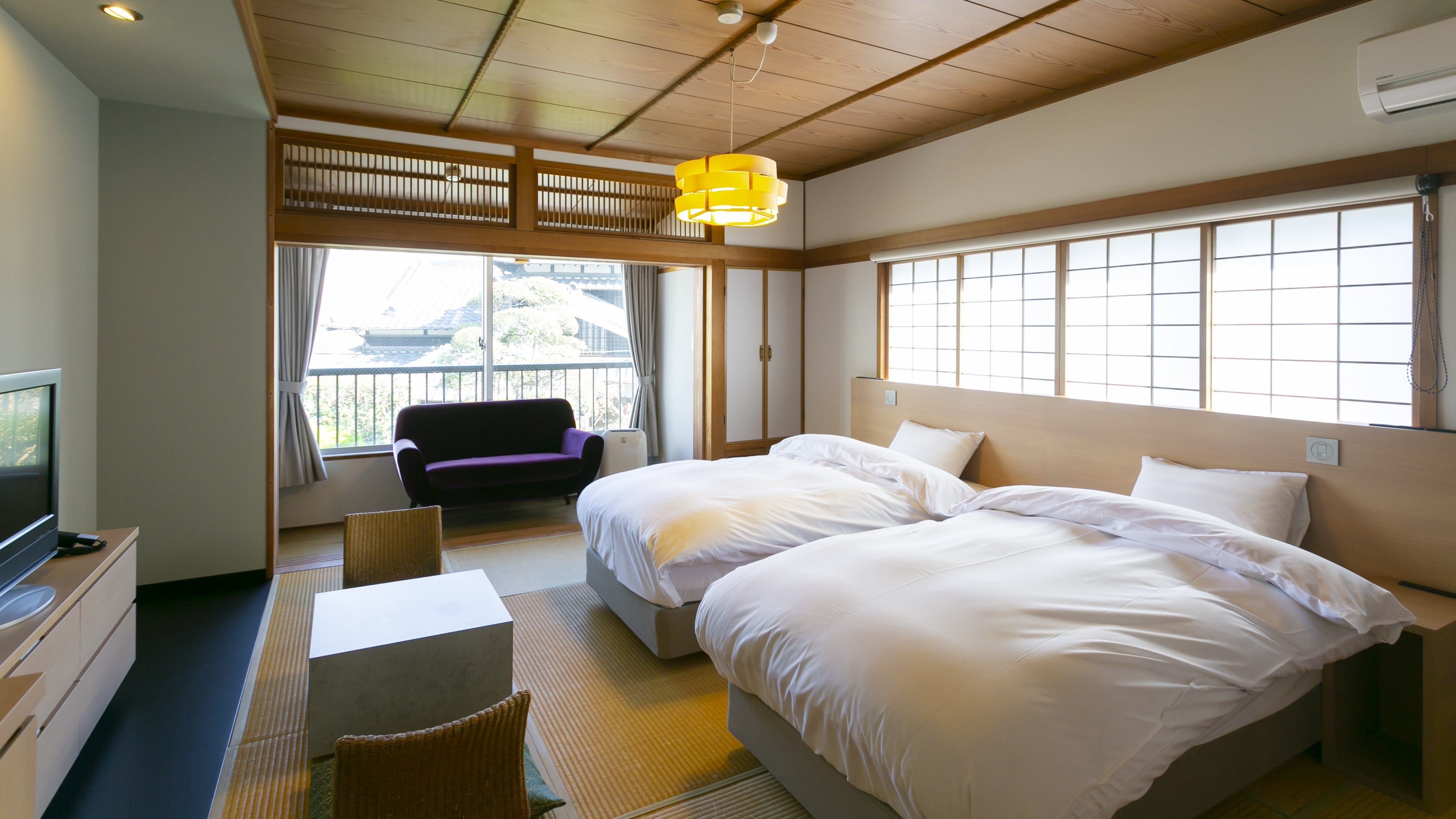Superior Japanese-Western style room with hot spring “Kobai no Ma” twin room