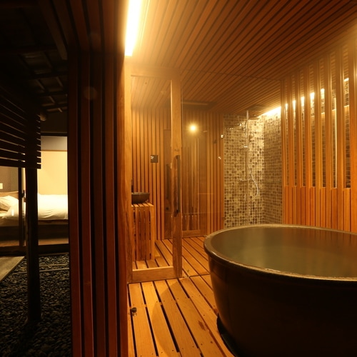 Completed in January 2019! Japanese and Western room with open-air bath / example