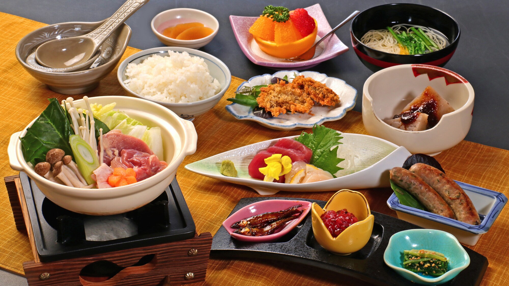 [Soni Gozen] Hidangan kaiseki yang dikemas dengan alam Desa Soni ★ Kami menyajikan hidangan musiman yang dipilih dengan cermat ♪