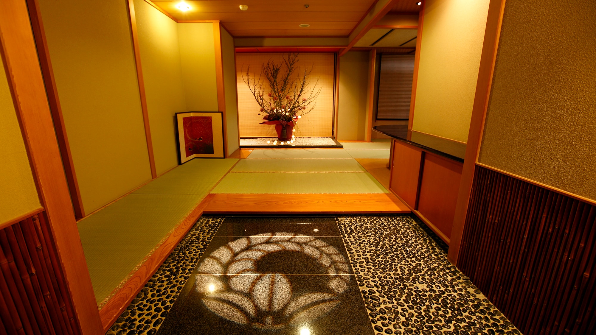 VIP room with open-air view