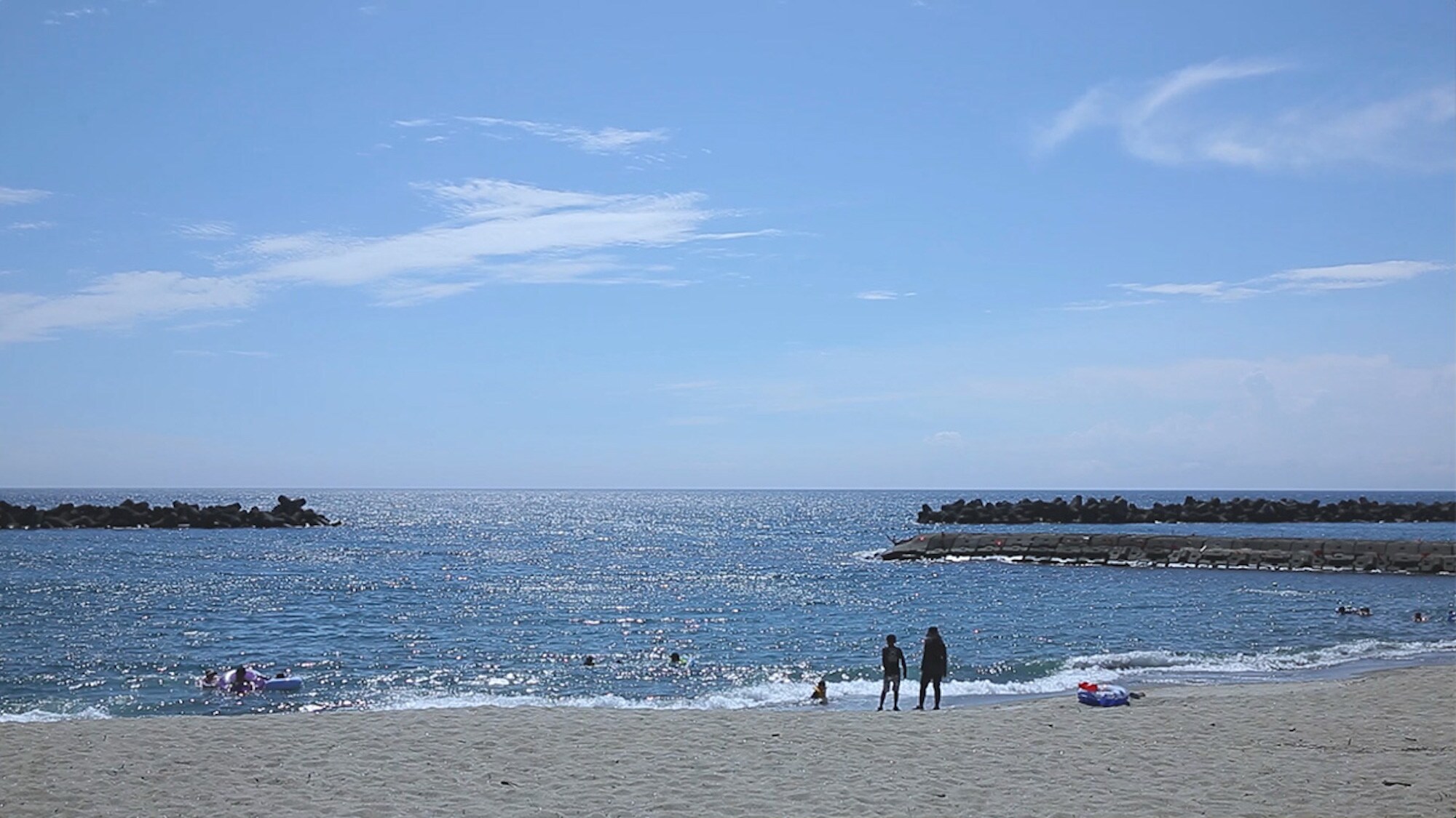 당관에서 도보 1분! 소토히 해수욕장