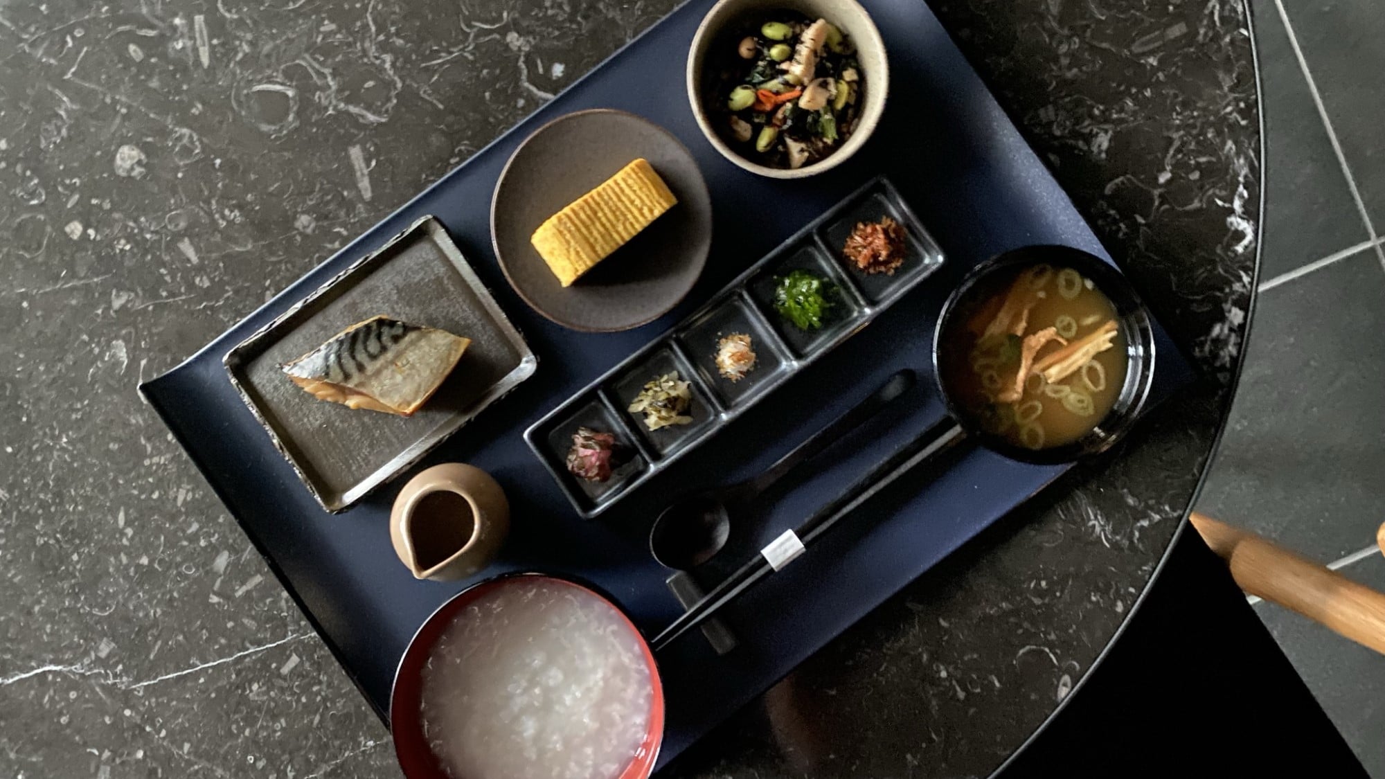& rdquo; kyo-gayu & rdquo; Kyoto morning porridge set meal