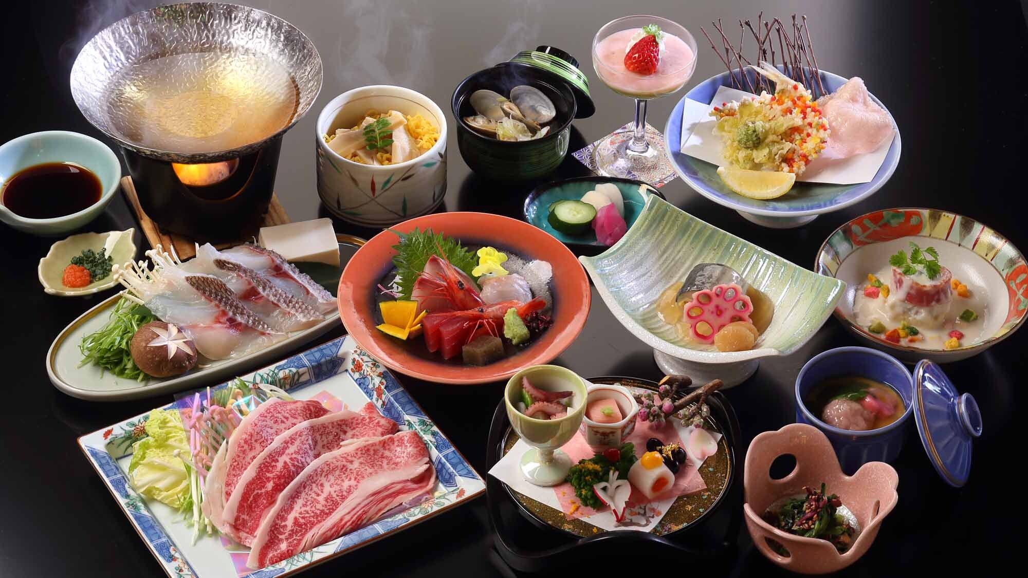 *Seasonal mountain and sea main dish/whole