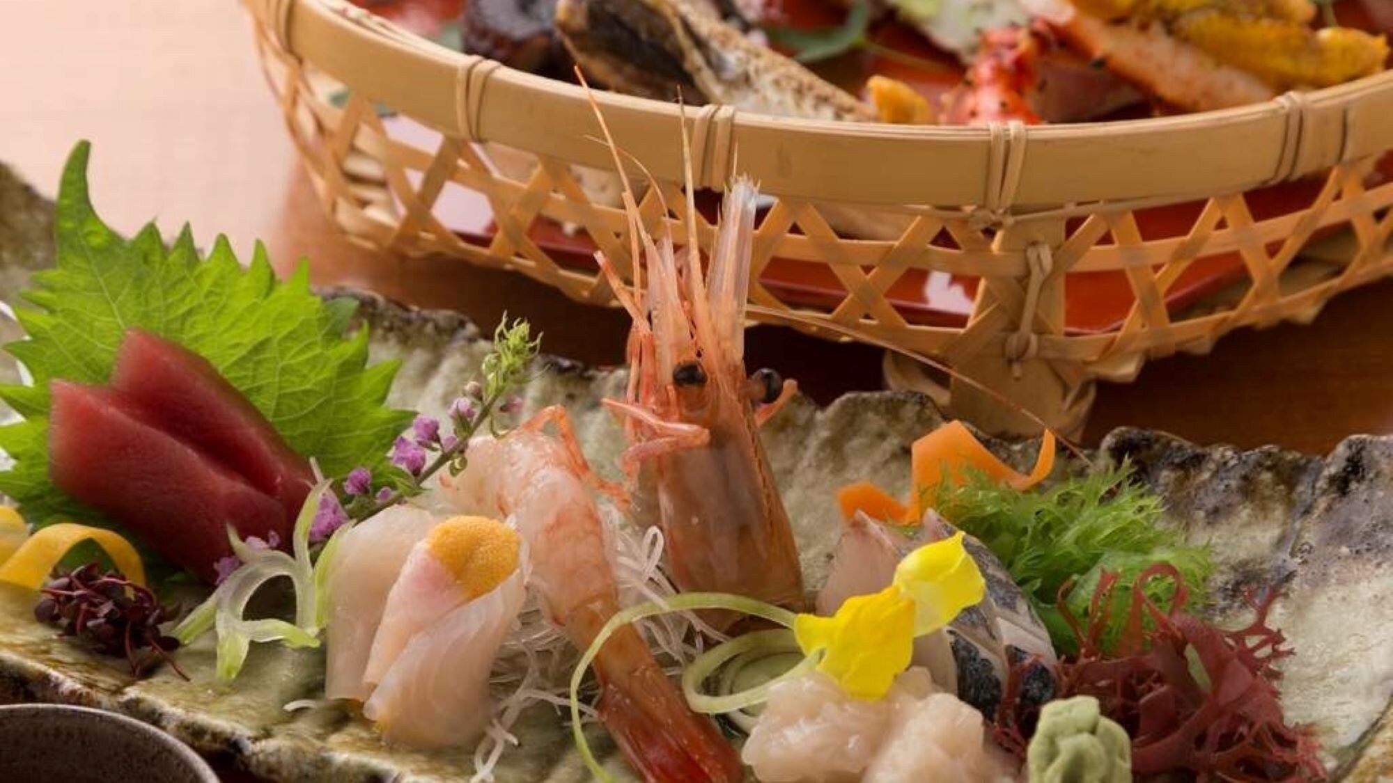 [Creative Japanese cuisine course/Example of a dish on one day]
