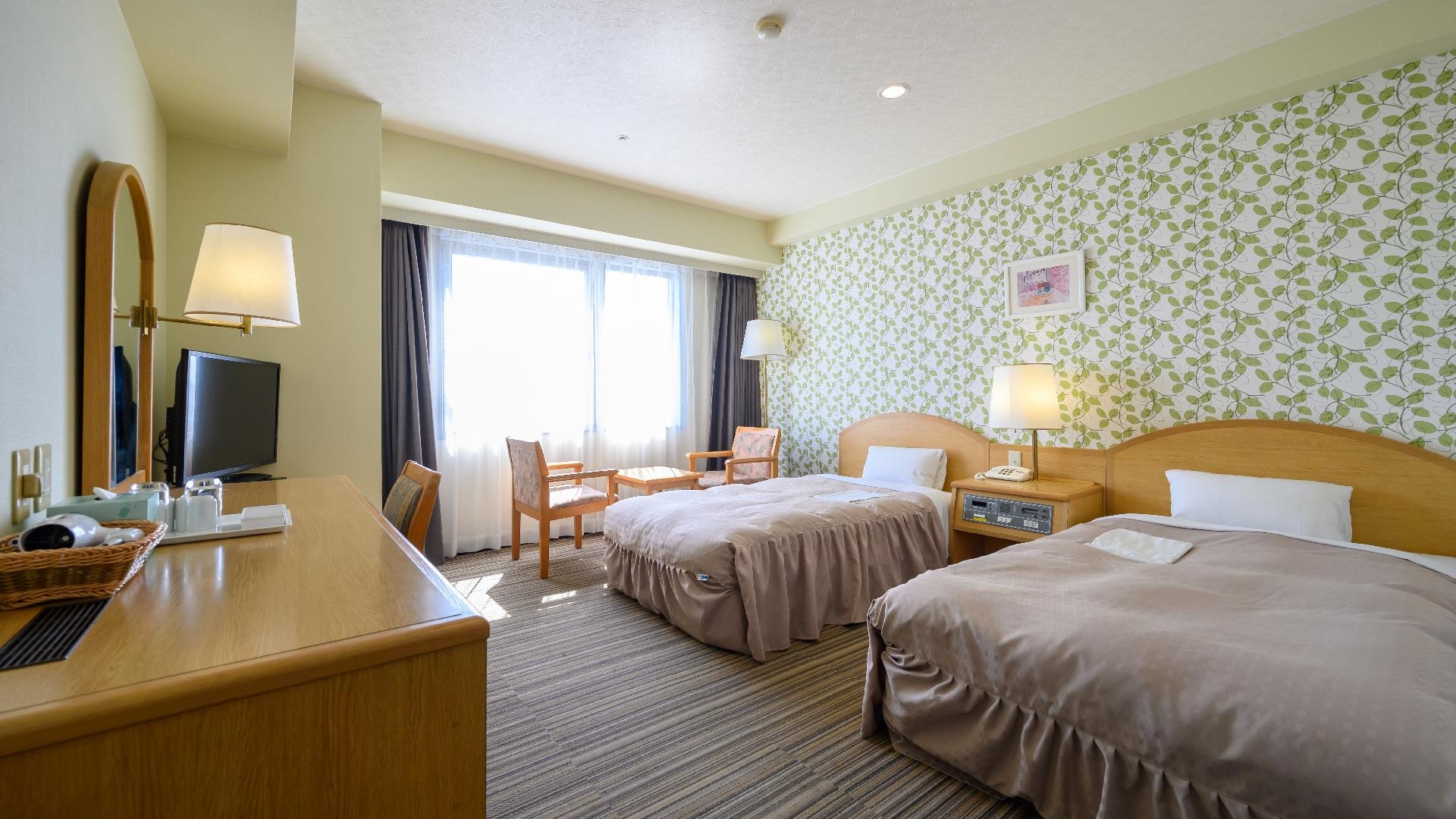 [Twin Standard] 23 square meters, bed width 110 cm