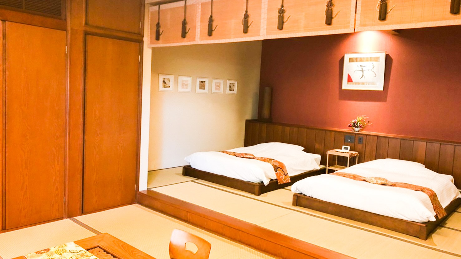 [Modern Japanese Suite Room] With open-air bath