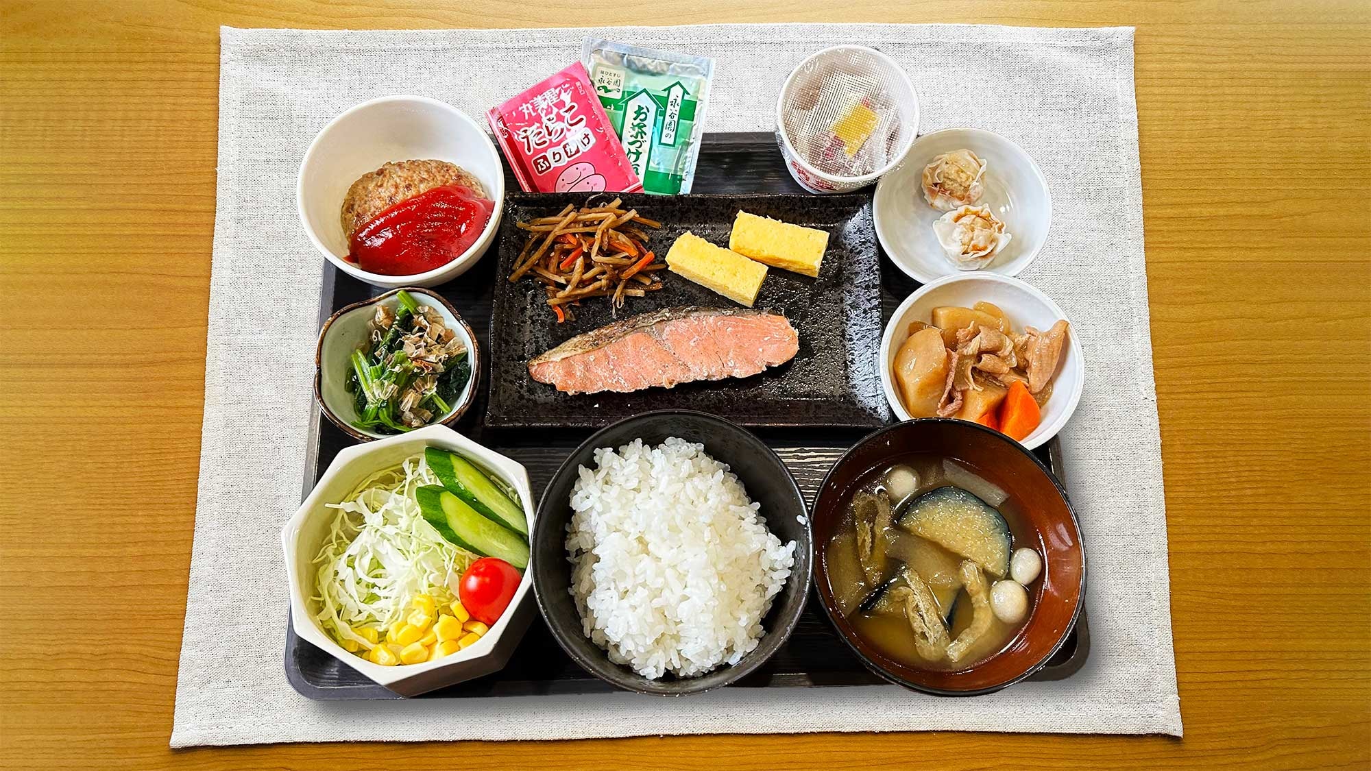 Breakfast (Japanese buffet) Freshly cooked rice is free to refill♪ *Photo is for illustrative purposes only