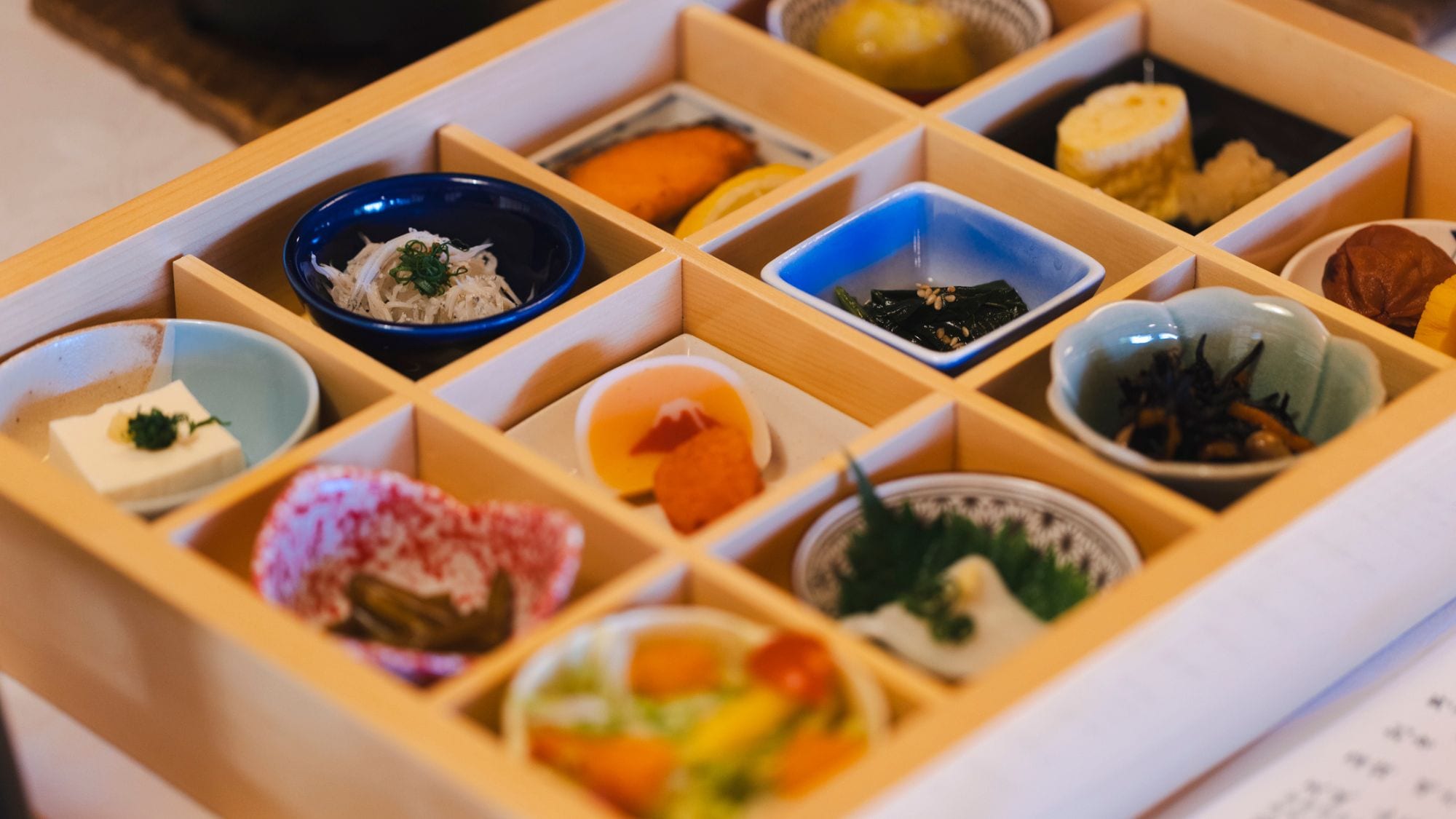 Twelve-part bento
