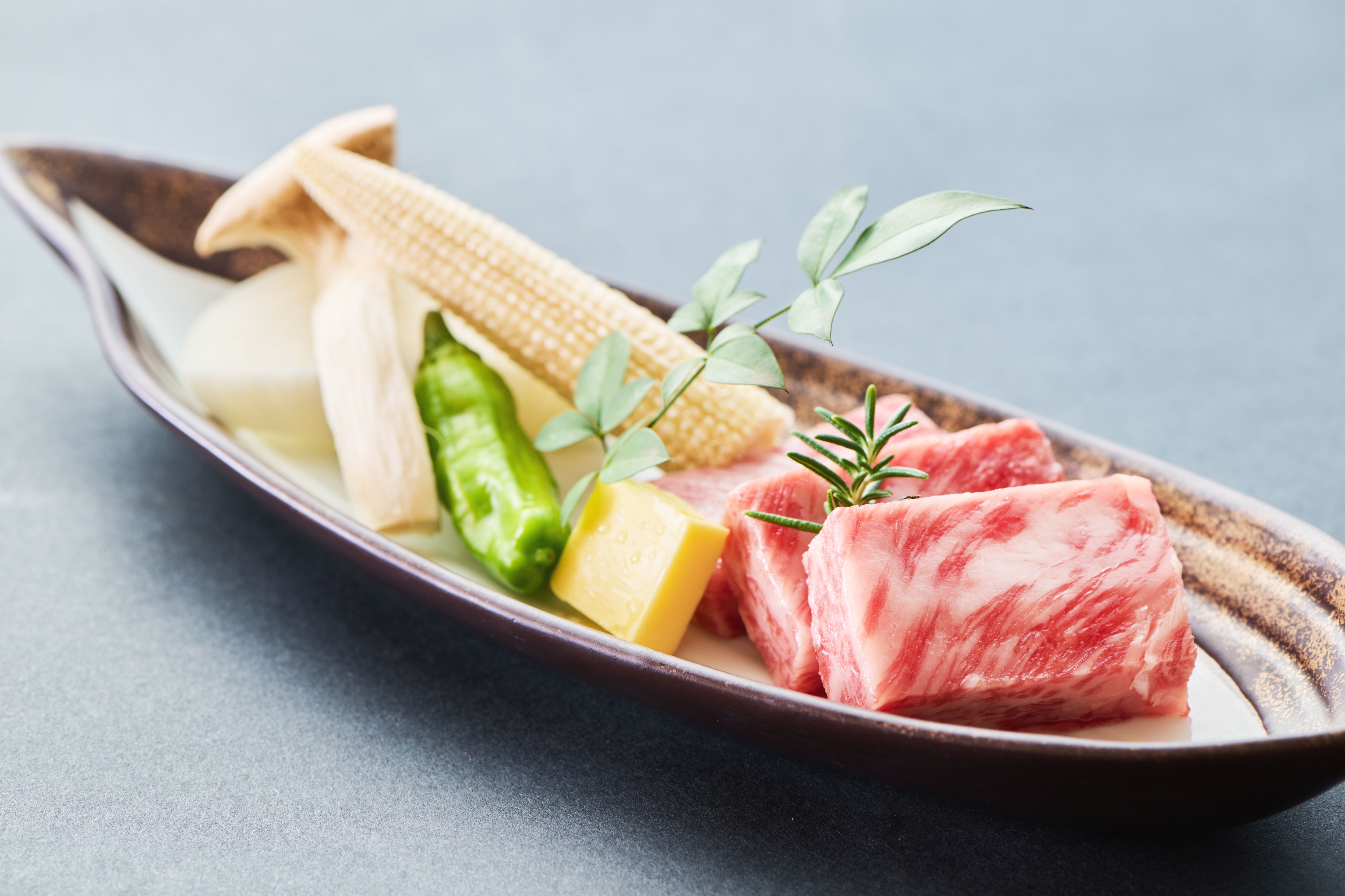 [Taste of Sanuki] Olive-fed beef teppanyaki