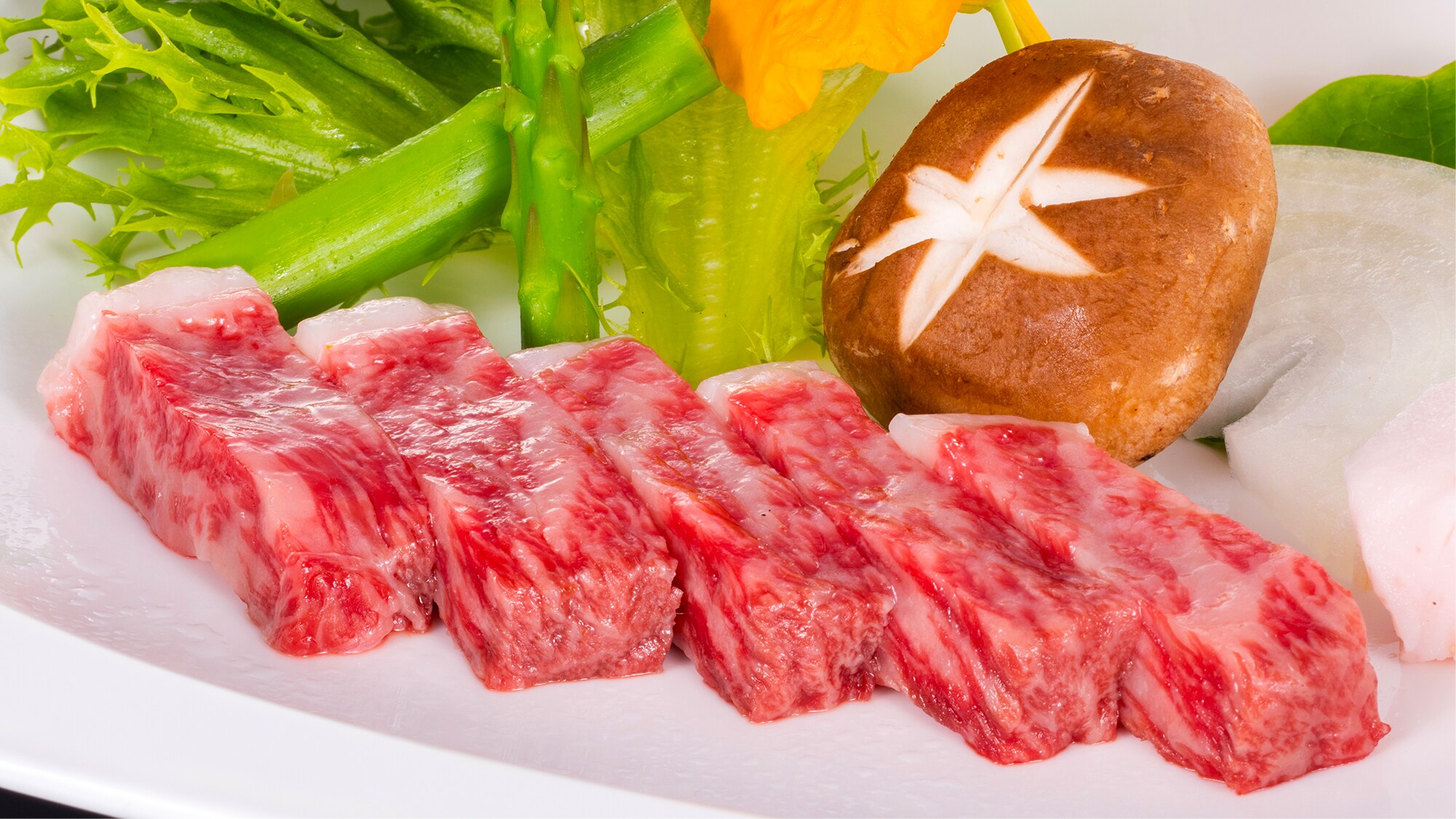 Example: Steak (ingredients vary depending on the season and availability)