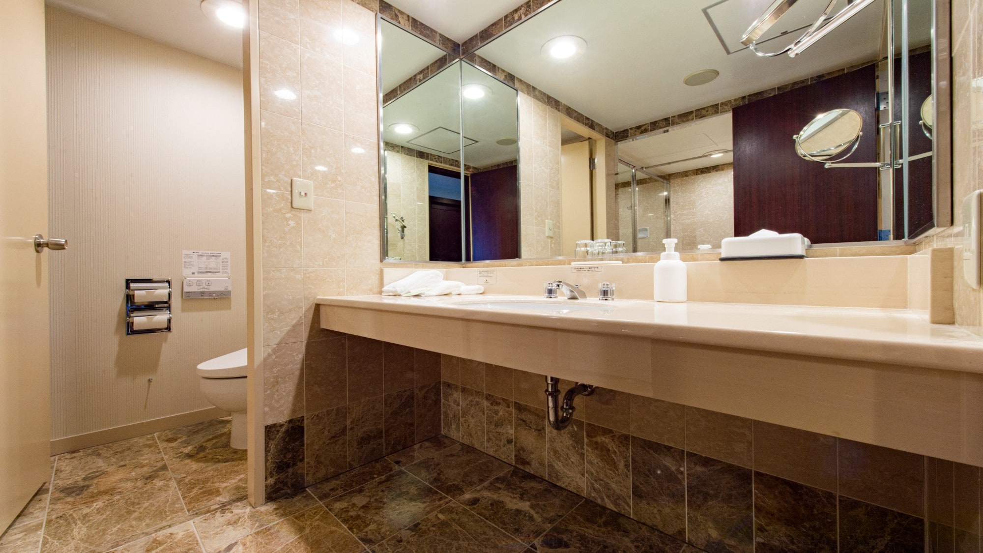 Separate bathroom