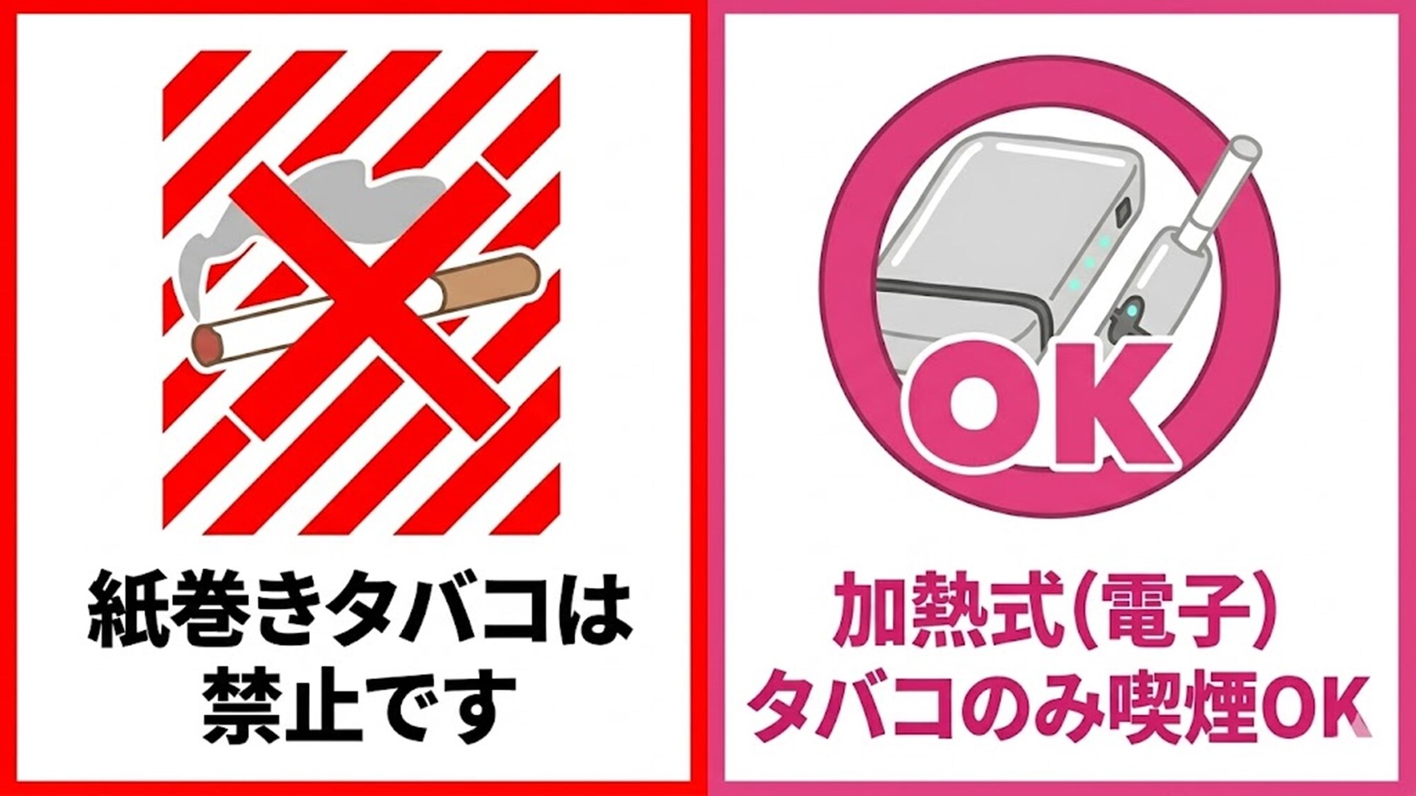 For heated (electronic) cigarettes only