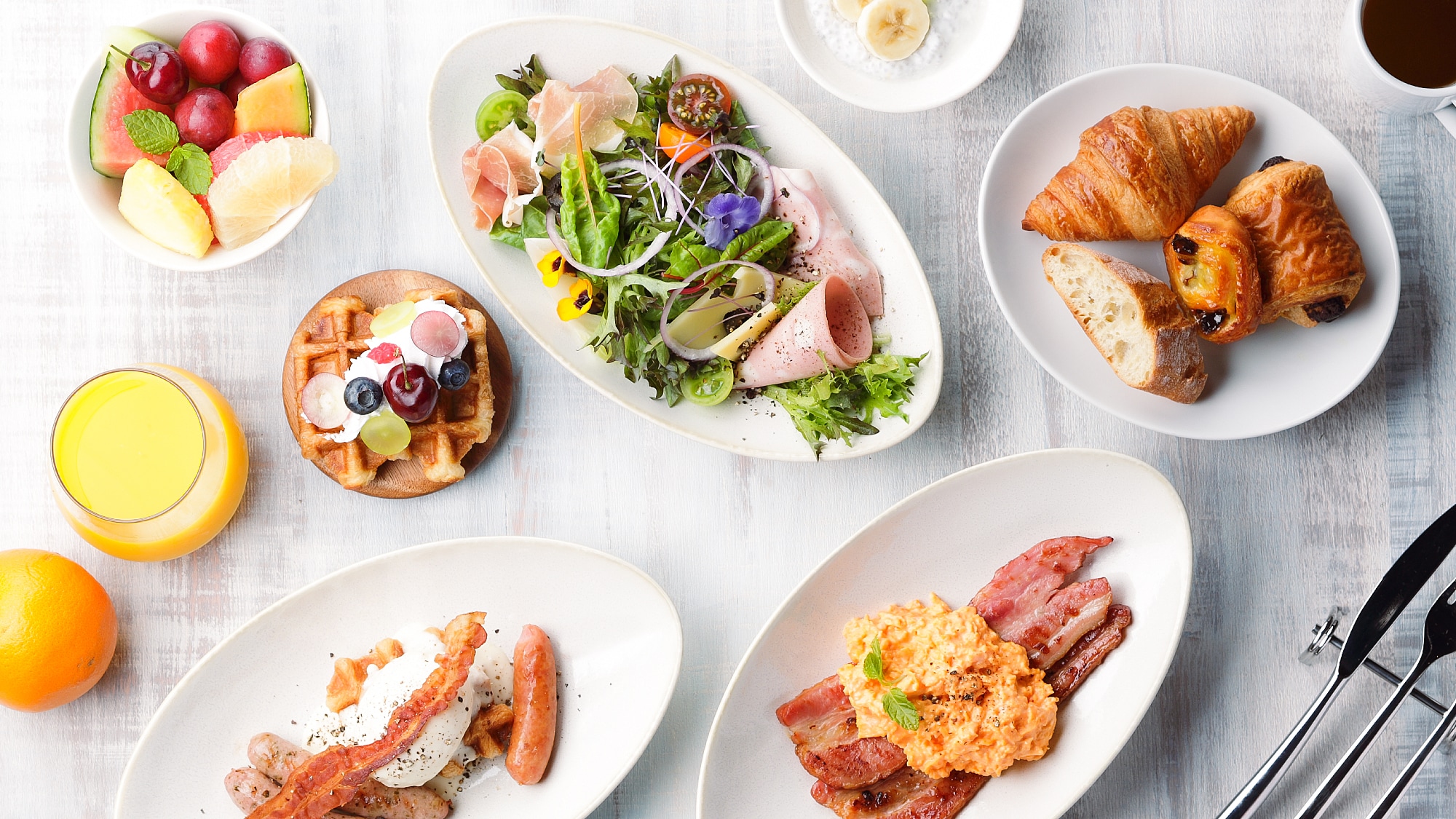 ◇Breakfast restaurant grand opening from 10/15! A lineup of more than 50 kinds of menus!