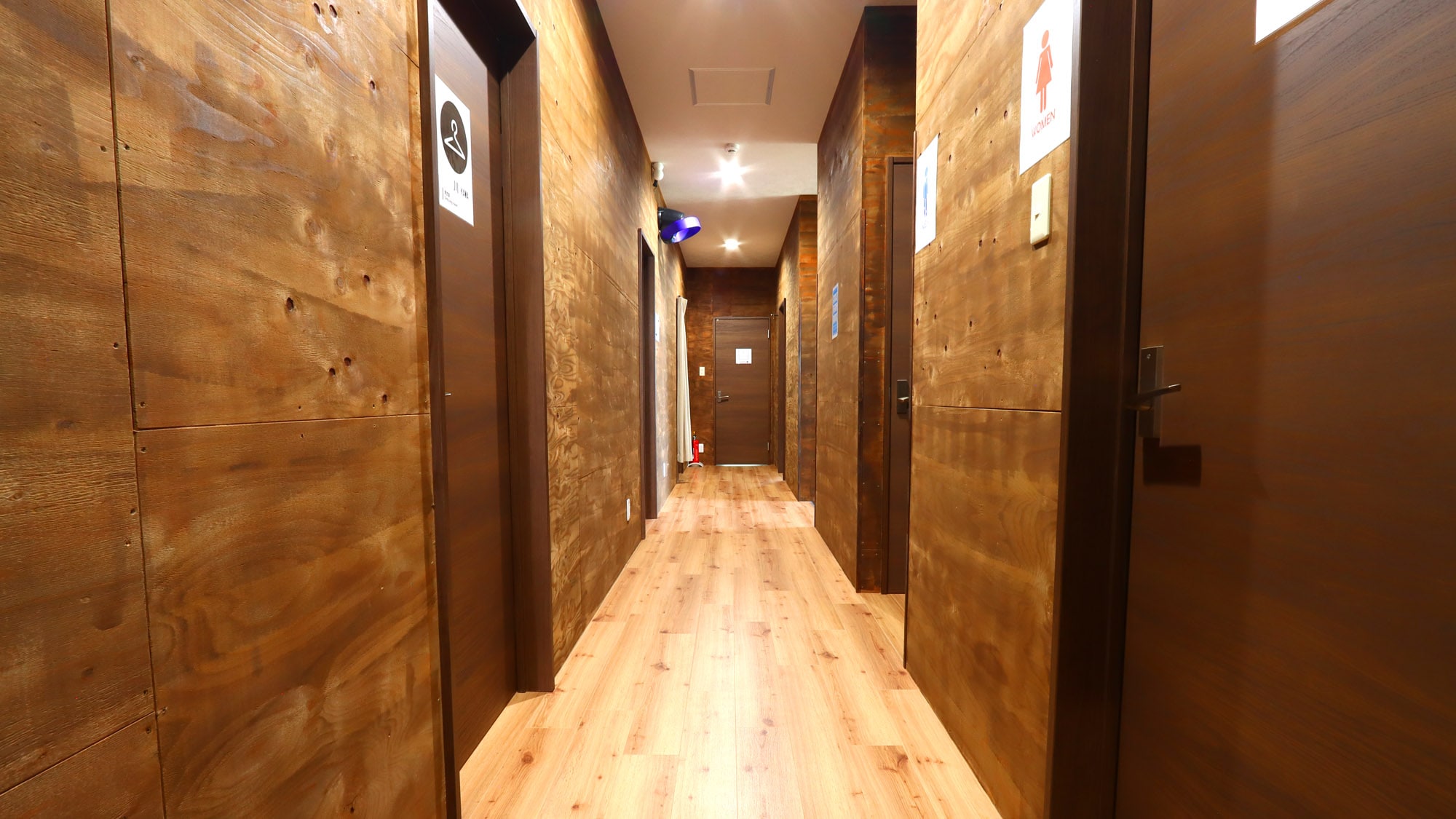 Inside the facility [Hallway]