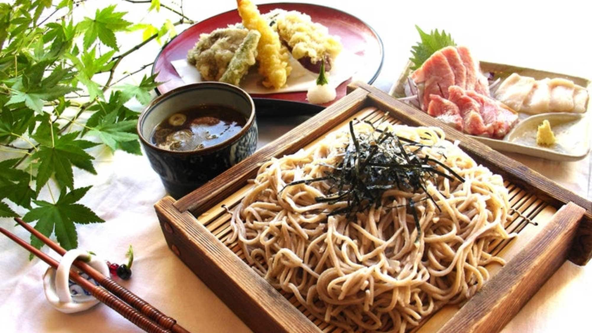 ・Our proud 100% Shinshu soba!
