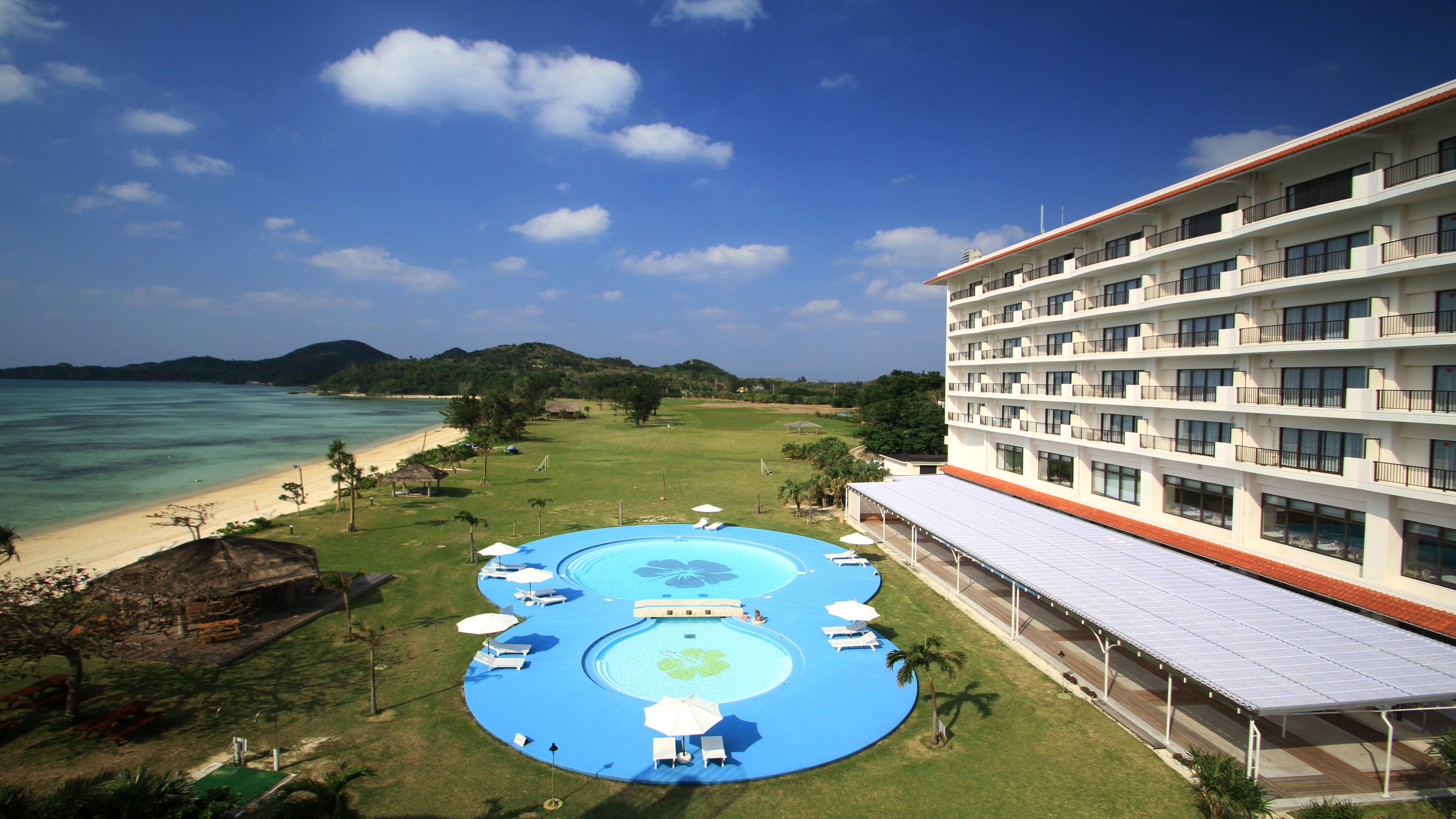 Appearance of the hotel (Teida-kan)