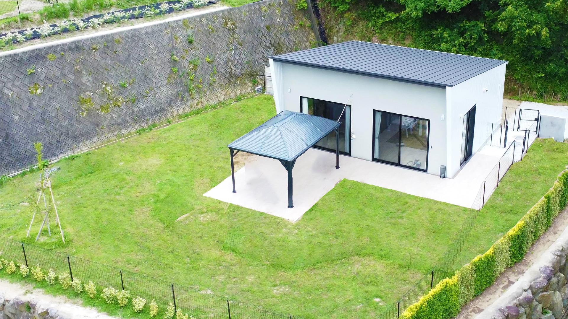 【高級】配有320㎡緊湊型狗跑道