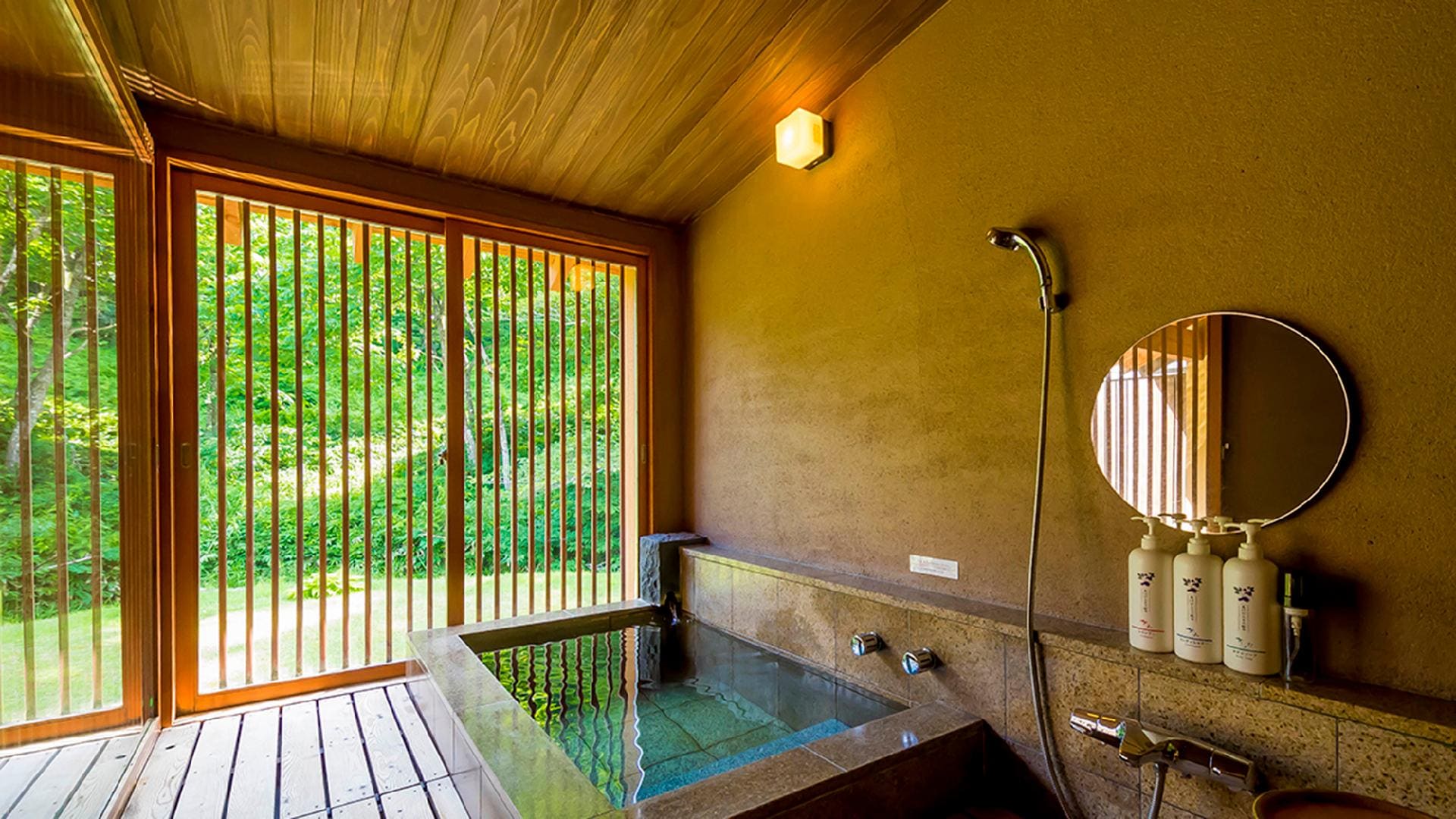 [Away] Luxury Suite ■ Foothills ◇ 椈 -BUNA- ■ [Semi-open-air bath]
