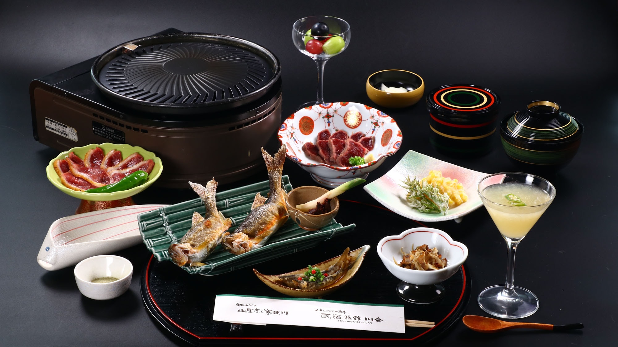 [Makan Malam] Upgrade ◇ Bebek teppanyaki dan hidangan ikan manis liar - Cedar - Contoh*