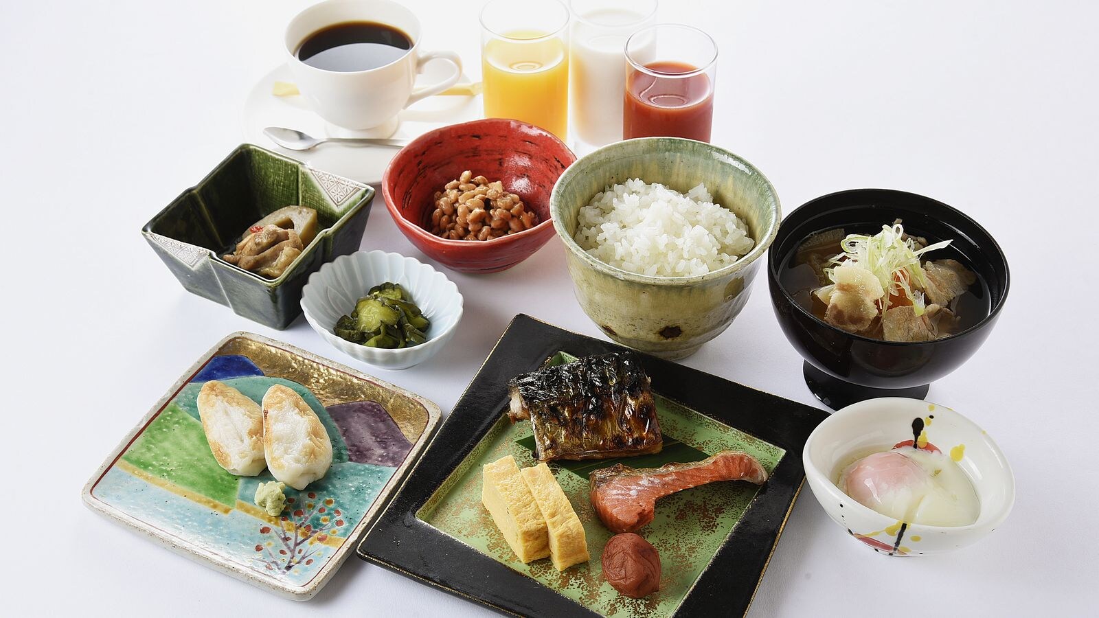 日式套餐（金華鯖魚和煮仙台馬鈴薯）