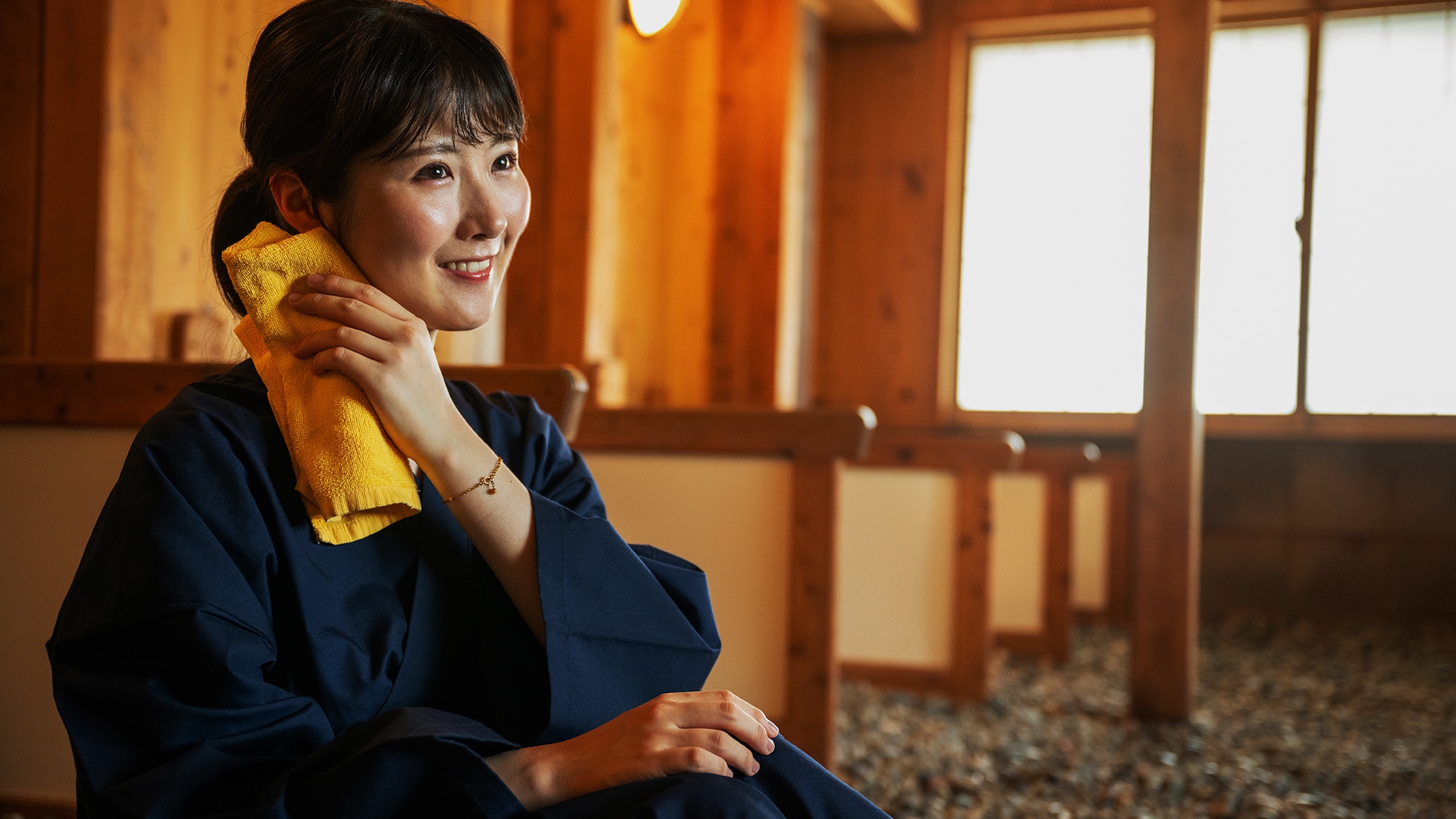 [Medicinal stone bath]