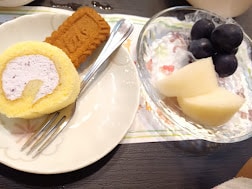 An example of fruit dessert