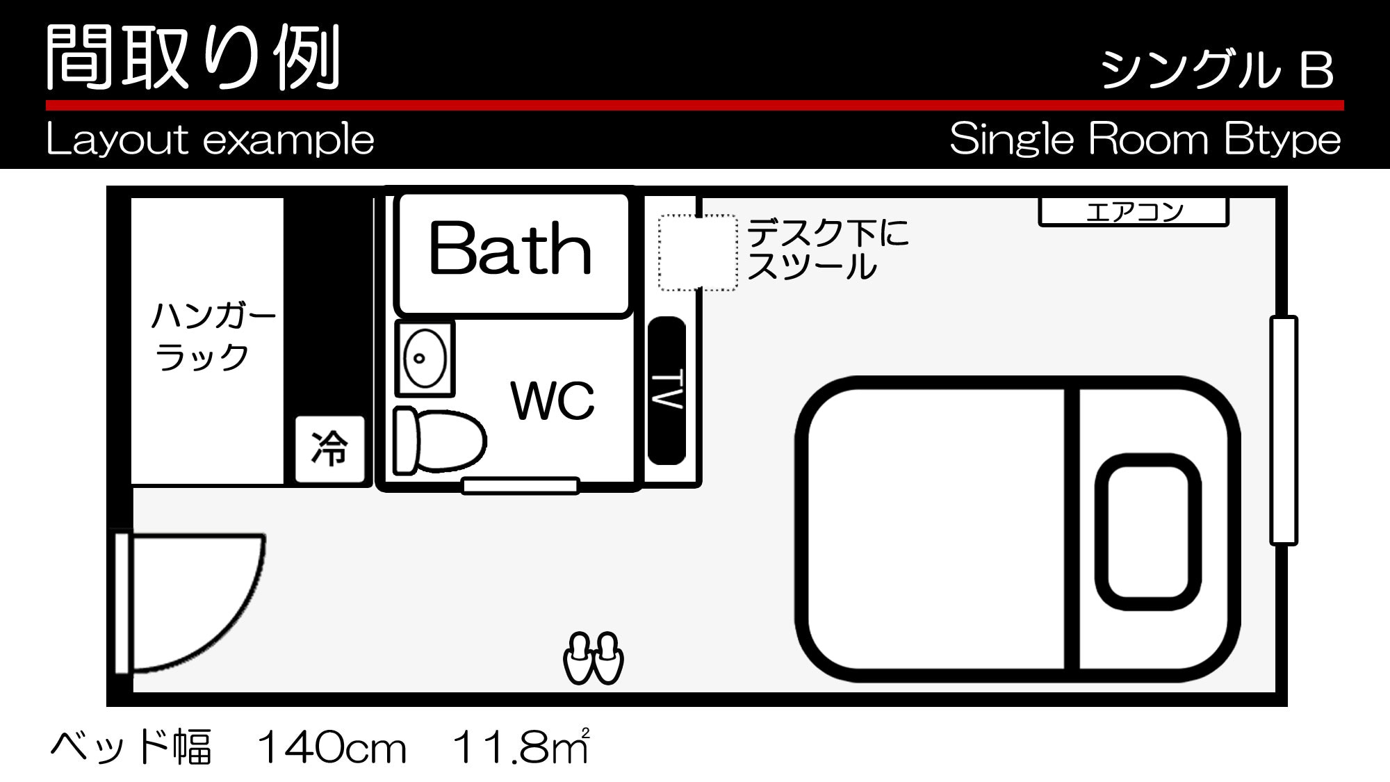 ห้องเดี่ยว B
