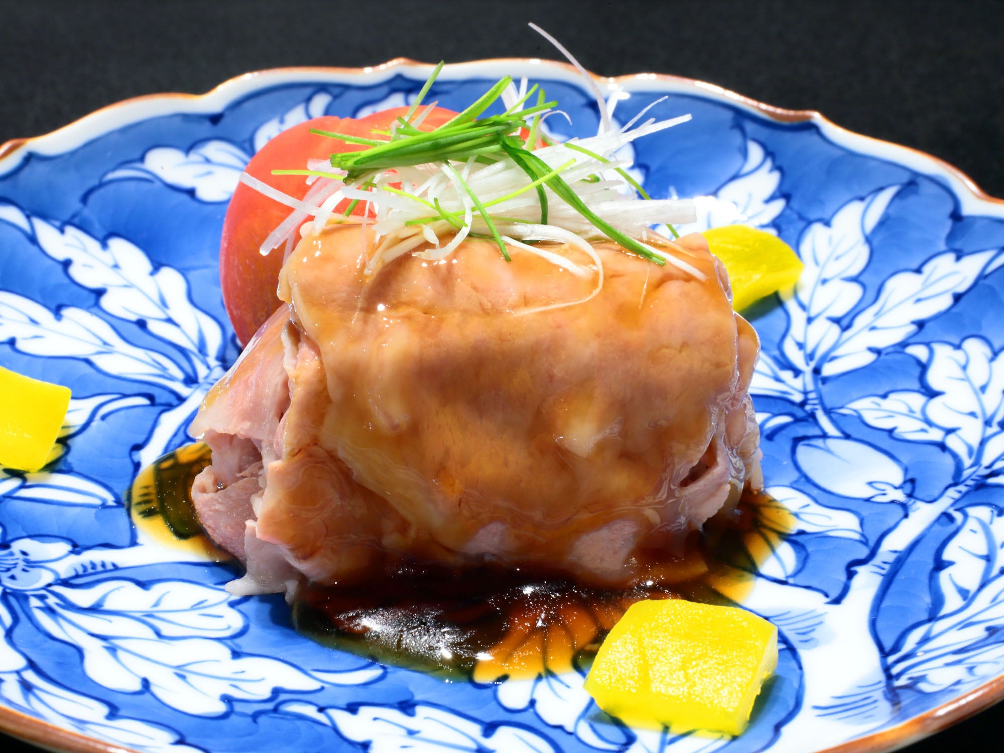 Cooking: Simmered dish / Summer: Japanese black beef loin cold shabu-shabu style
