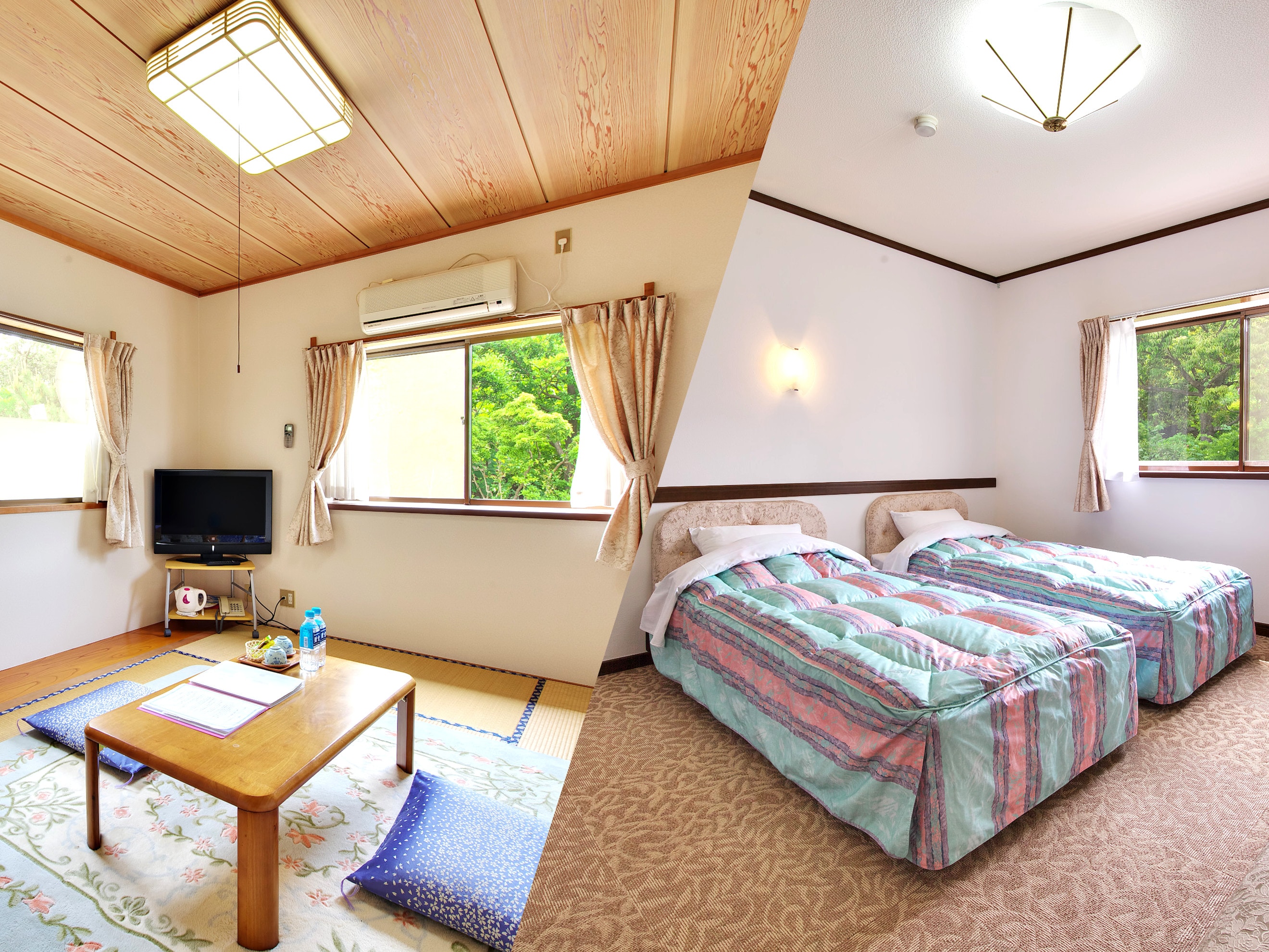 Japanese and Western rooms