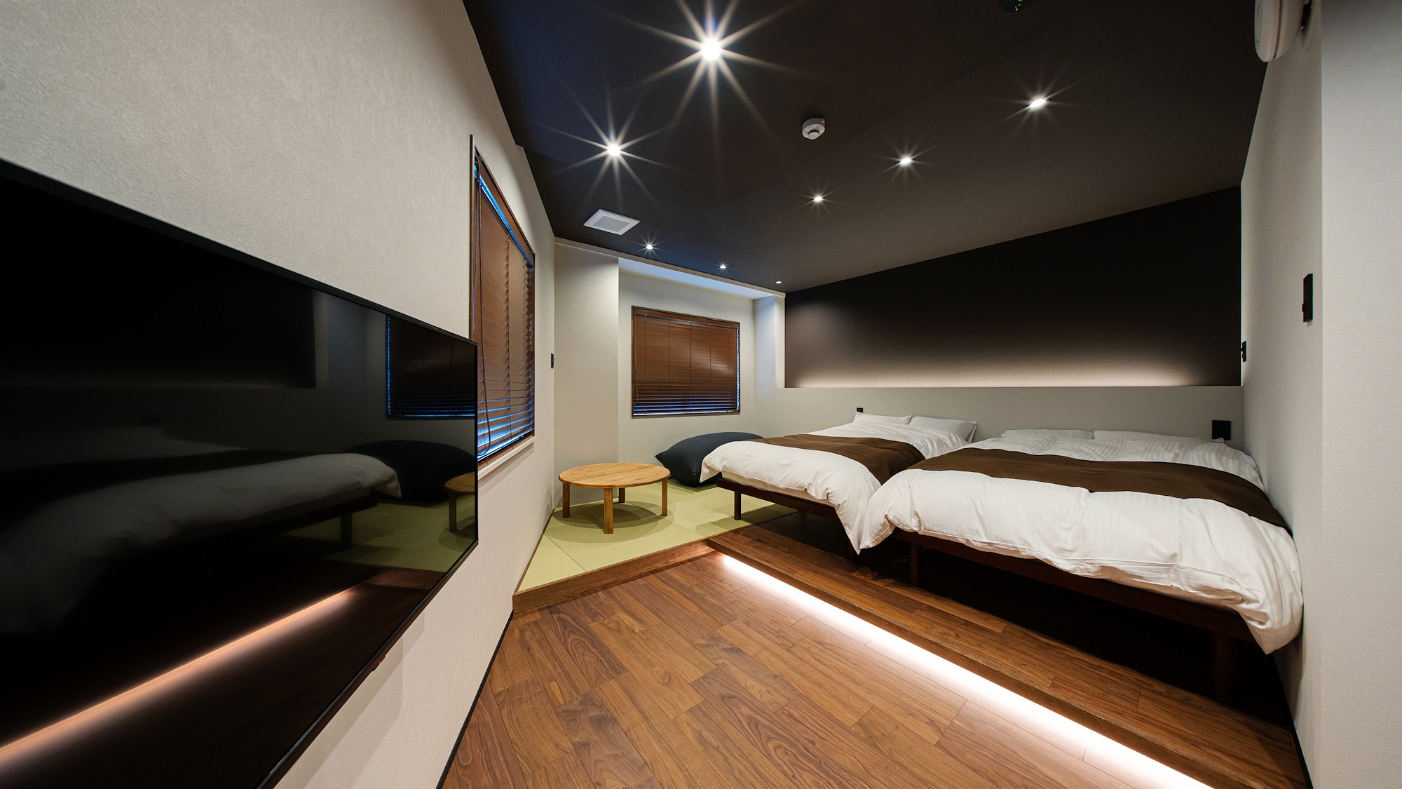 [Room] Non-smoking / Japanese modern Japanese-Western style twin room / Capacity 1-2 people