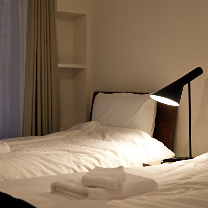 [Guest room image] Relax and soothe the fatigue of your journey.