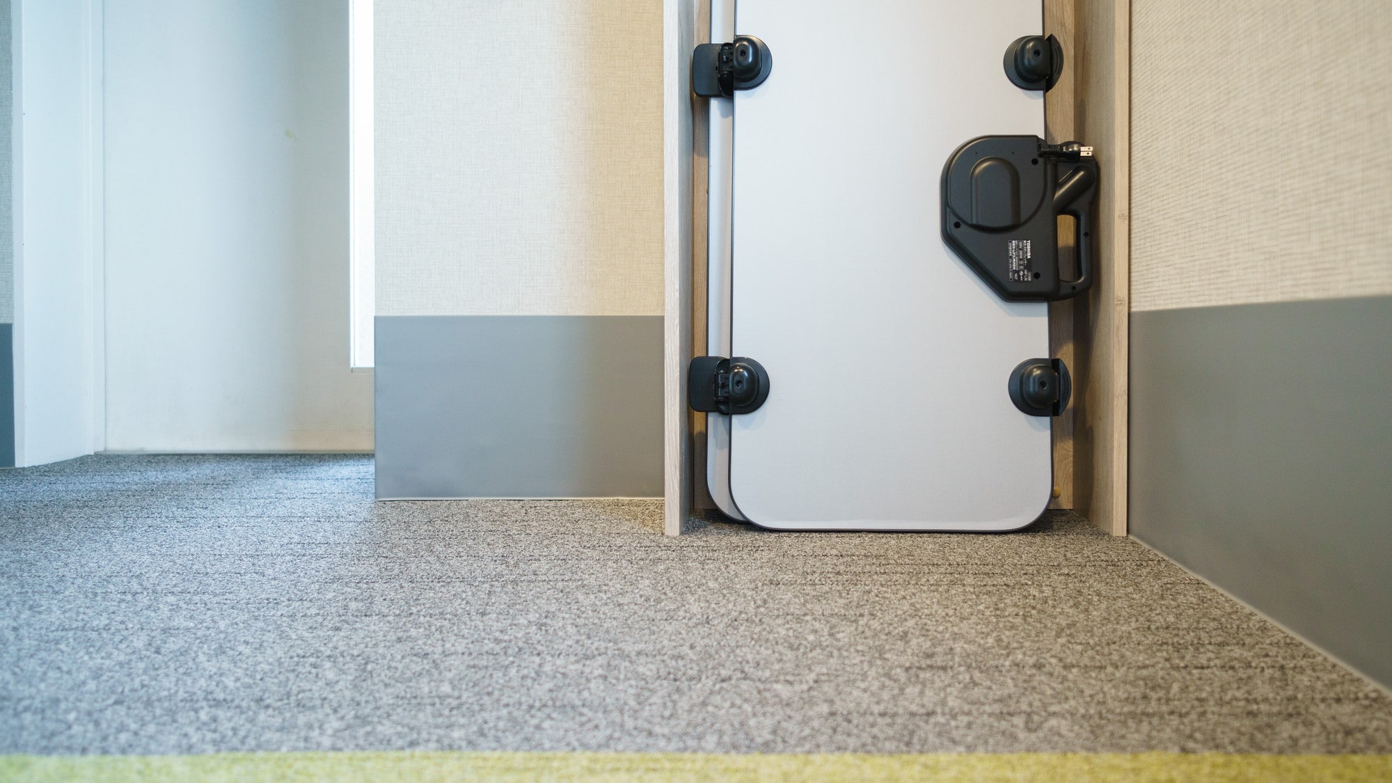 Trouser presses available on each floor