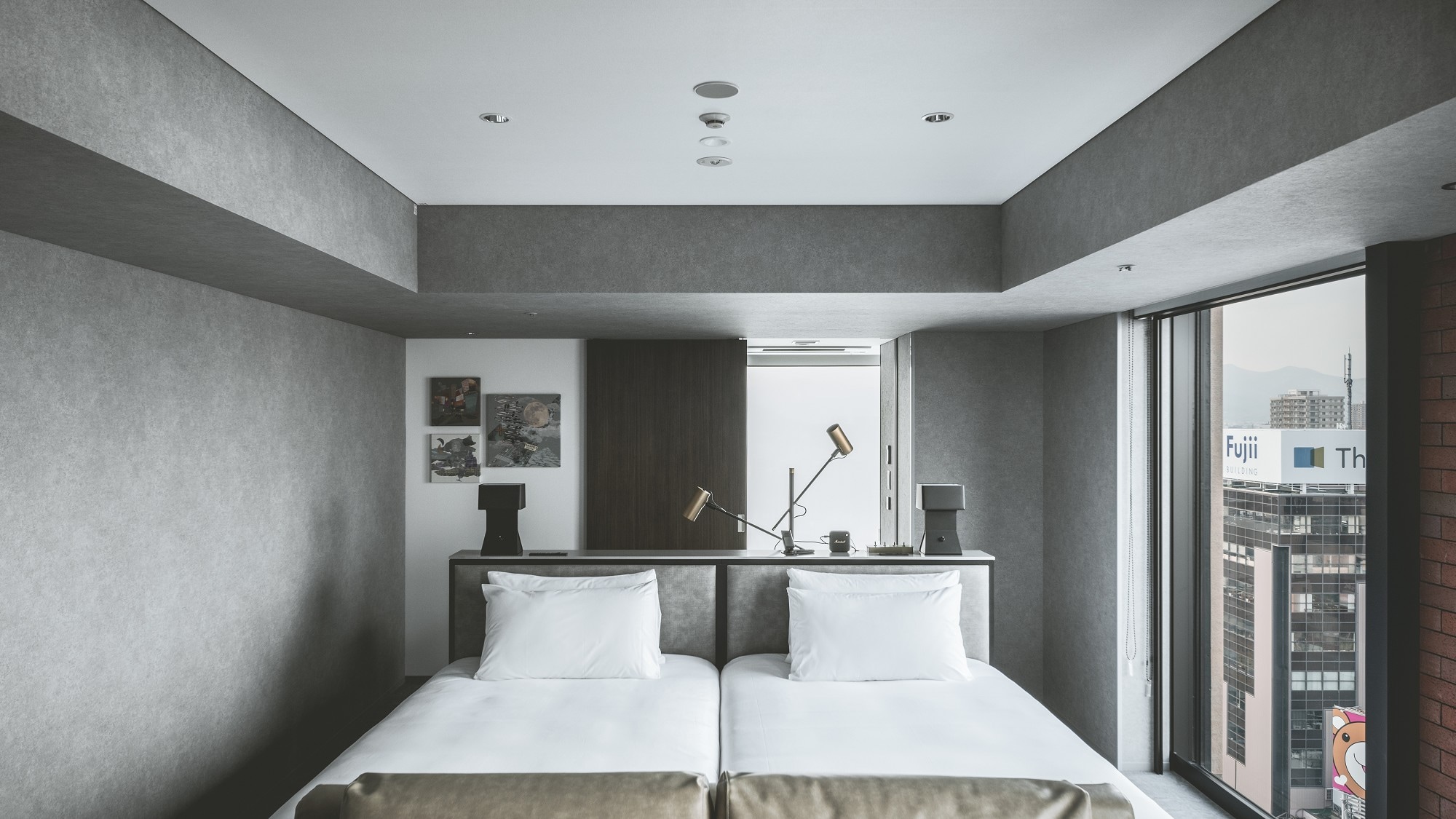 Phòng Deluxe Corner Twin (41,3㎡)