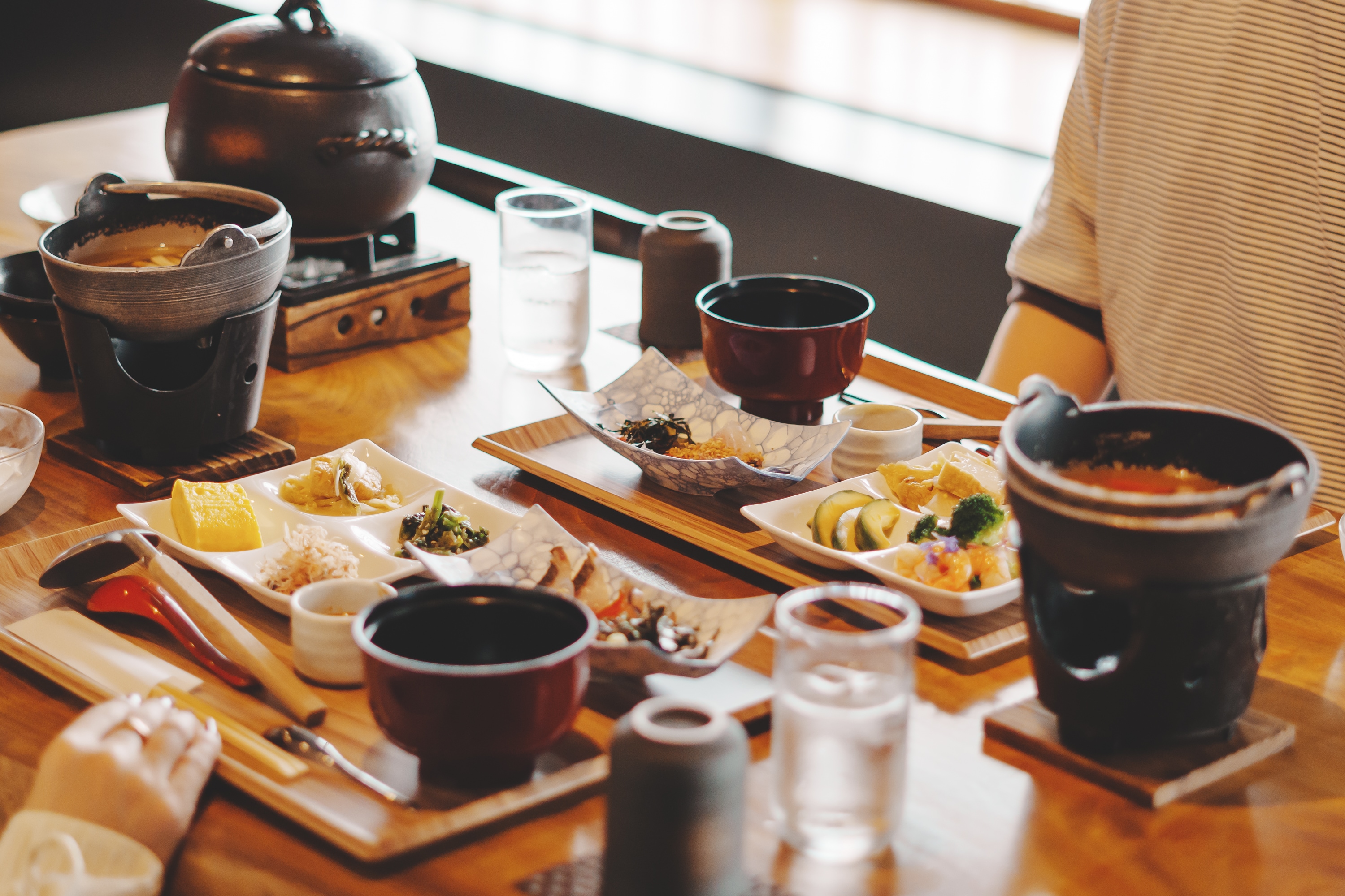 Delicious Japanese breakfast