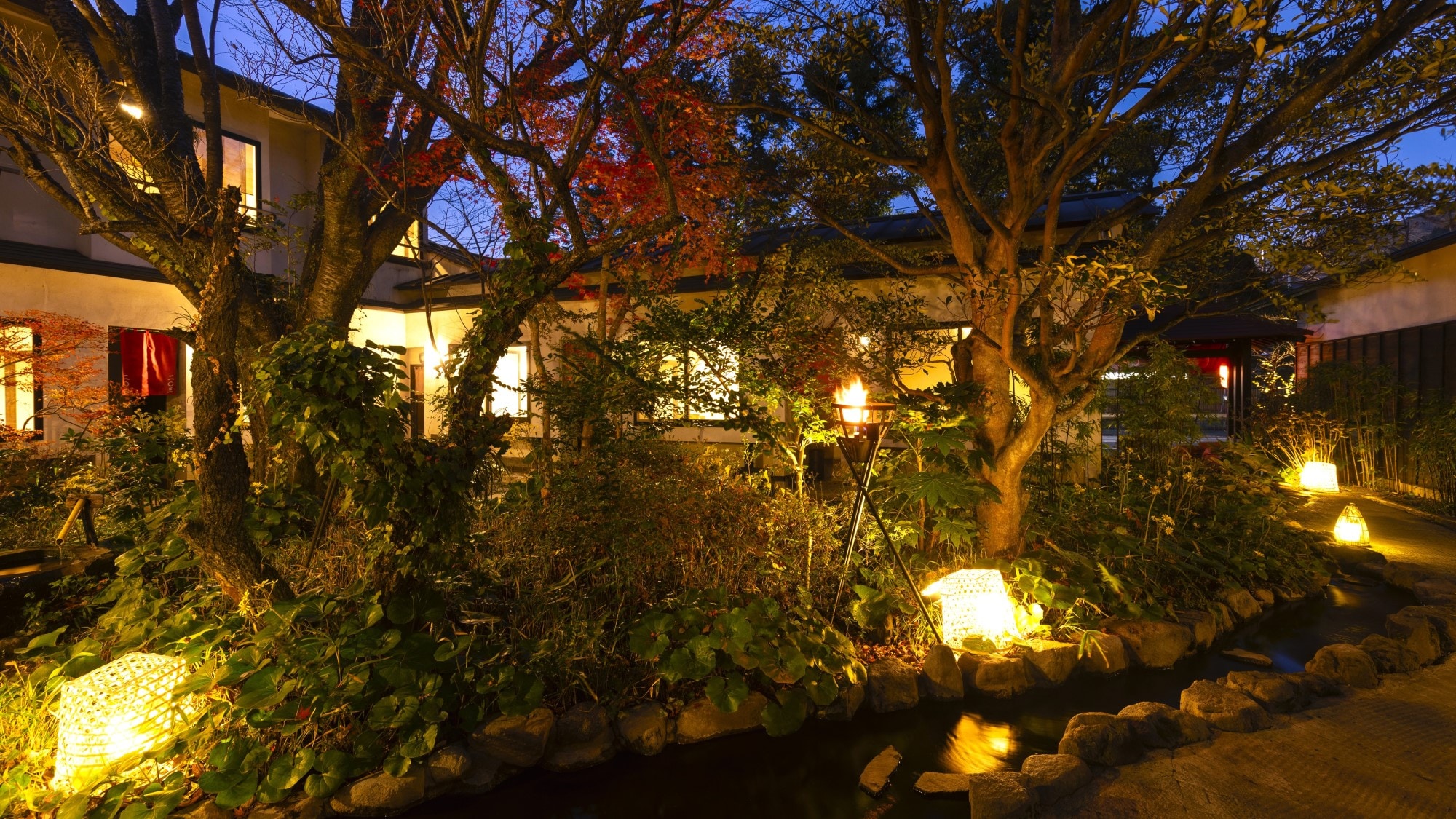 A courtyard with a fantastic atmosphere