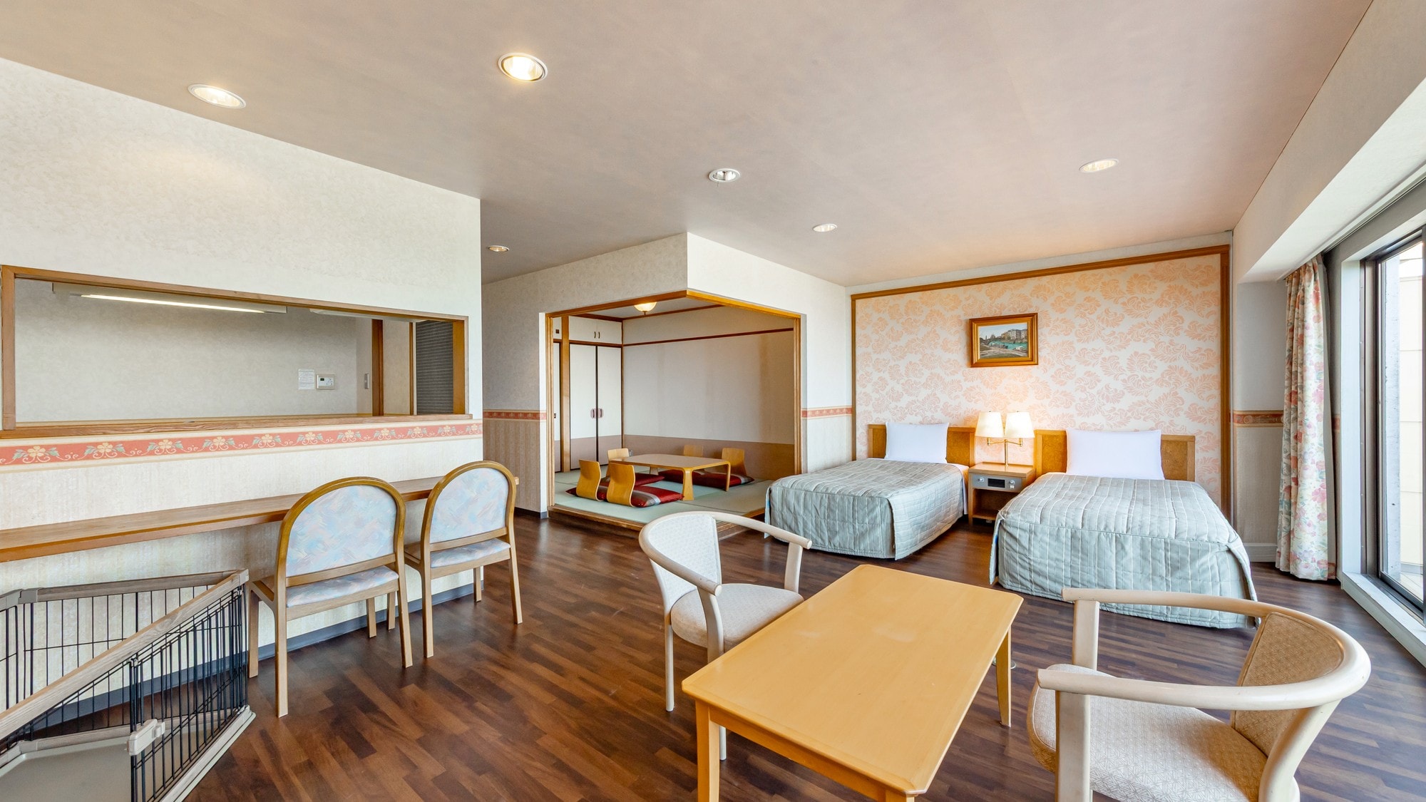 ◇【可攜帶寵物入住客房】豪華日式西式客房