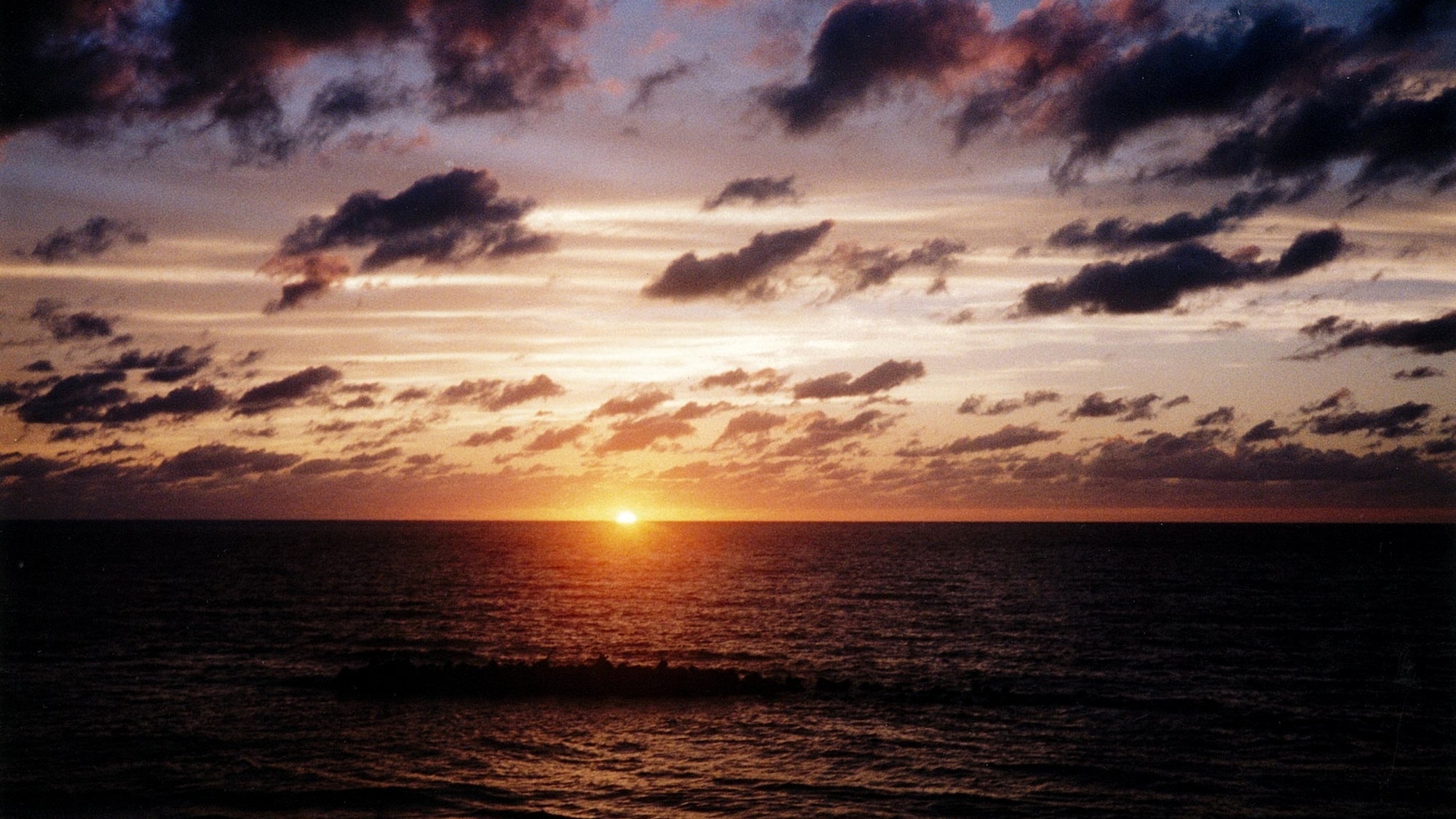 *The view from our hotel at dusk. Enjoy the beautiful view of the sky changing color in seconds!