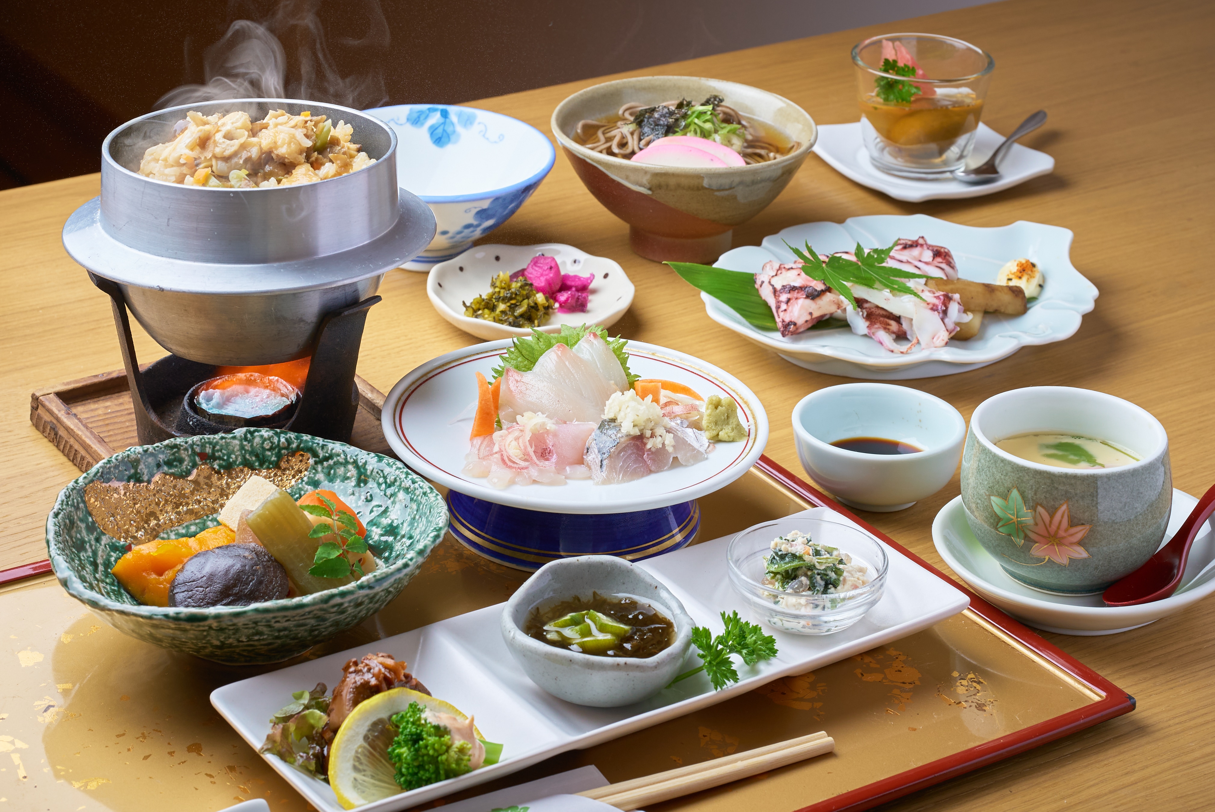 Bữa tối bạn có thể thưởng thức tại nhà trọ/Kamameshi Gozen